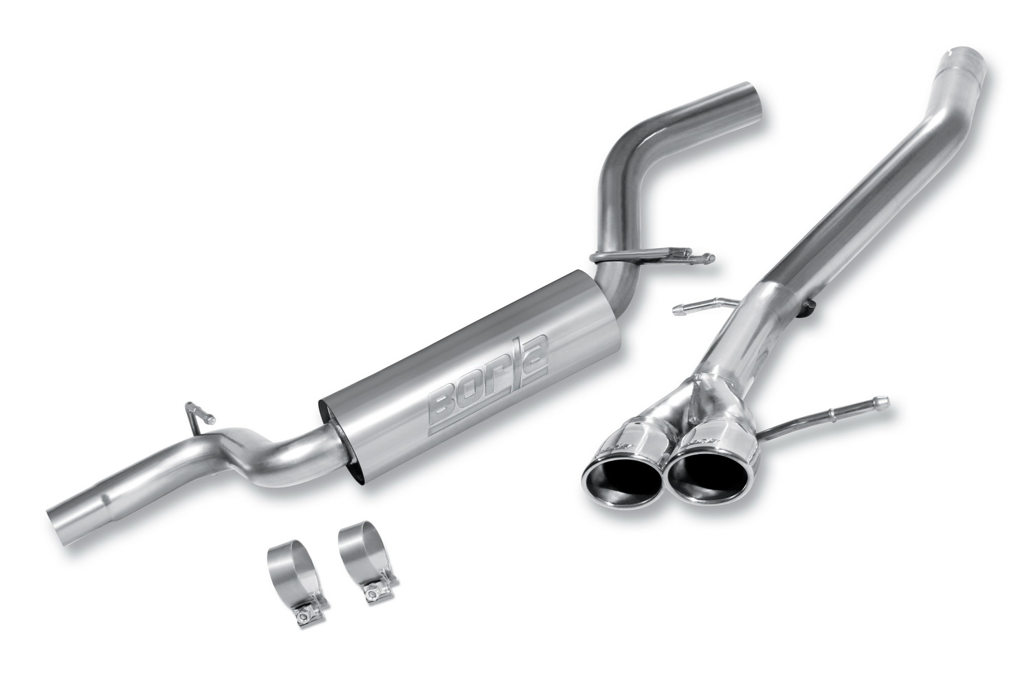 Borla 140335 - S-Type Stainless Steel Single Cat-Back Exhaust System