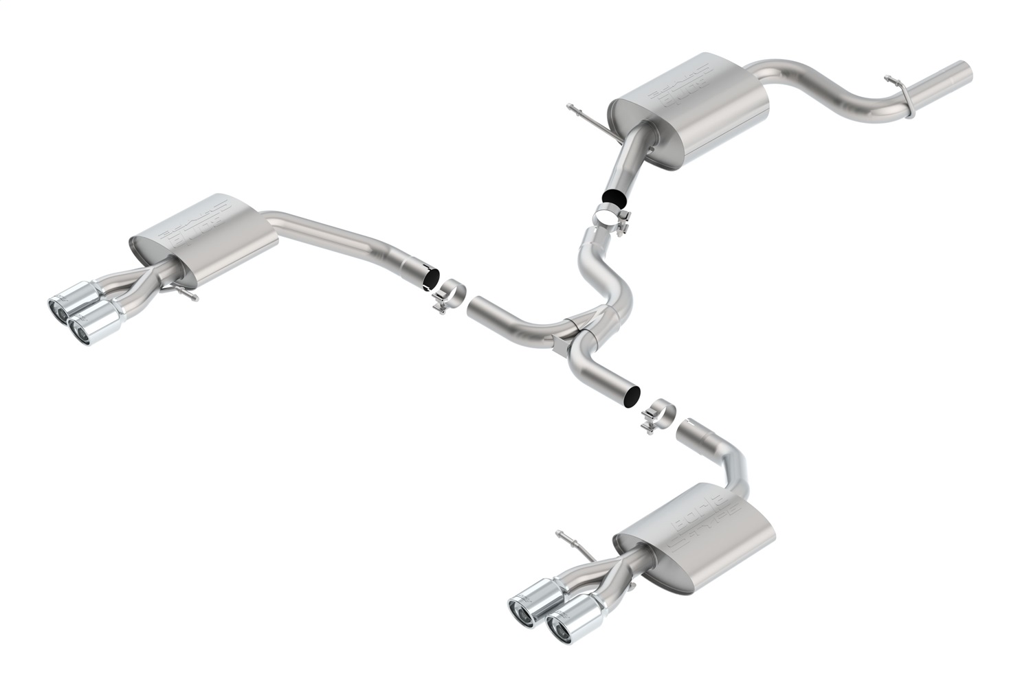 Borla Cat-Back Exhaust System - S-Type - 140705