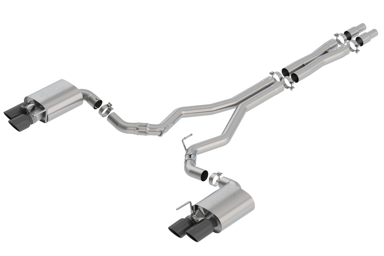 Borla Cat-Back Exhaust System - ATAK - For 2018-2022 Ford Mustang GT