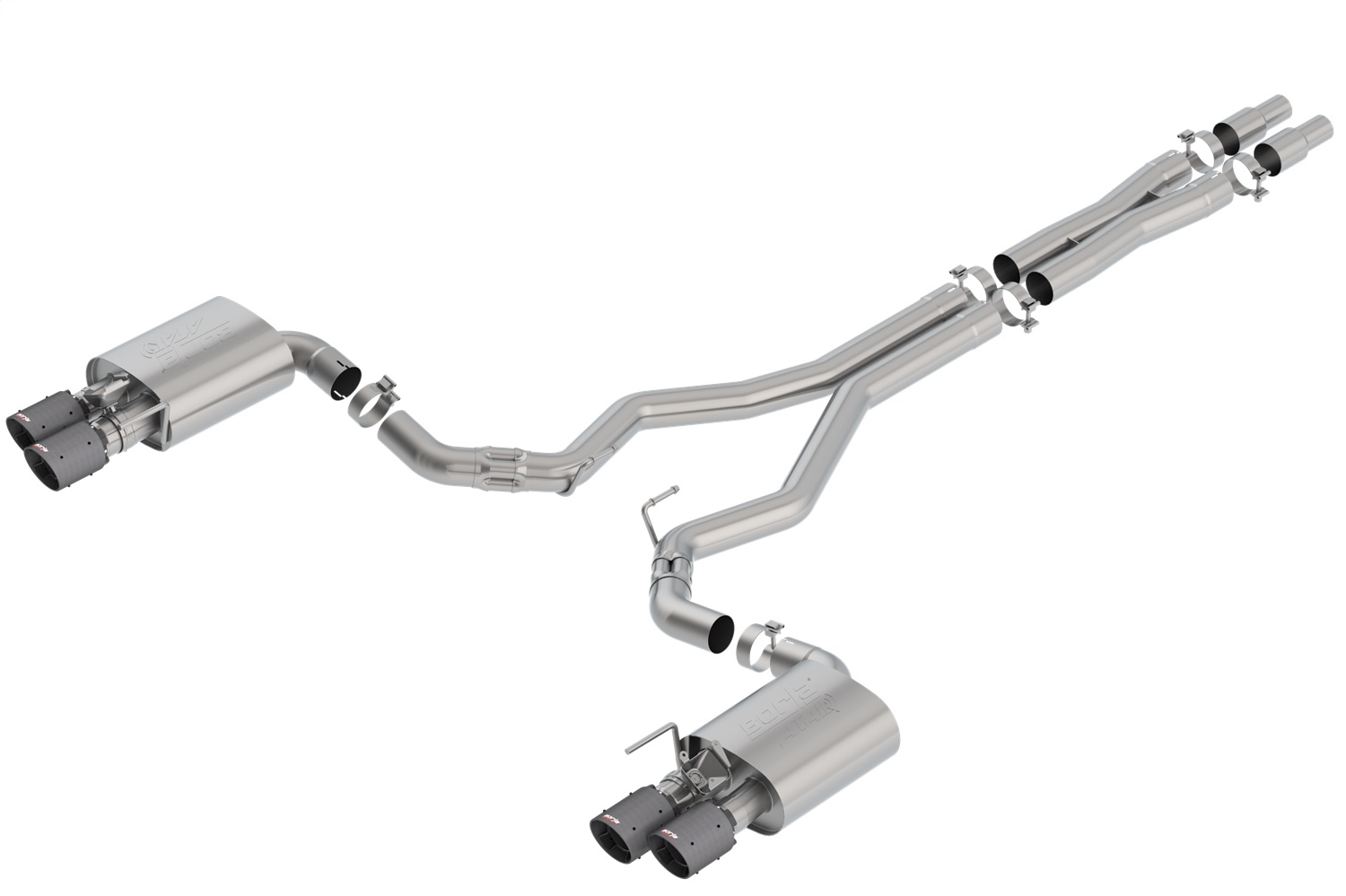 Borla Cat-Back Exhaust System - ATAK - 140743CFBA