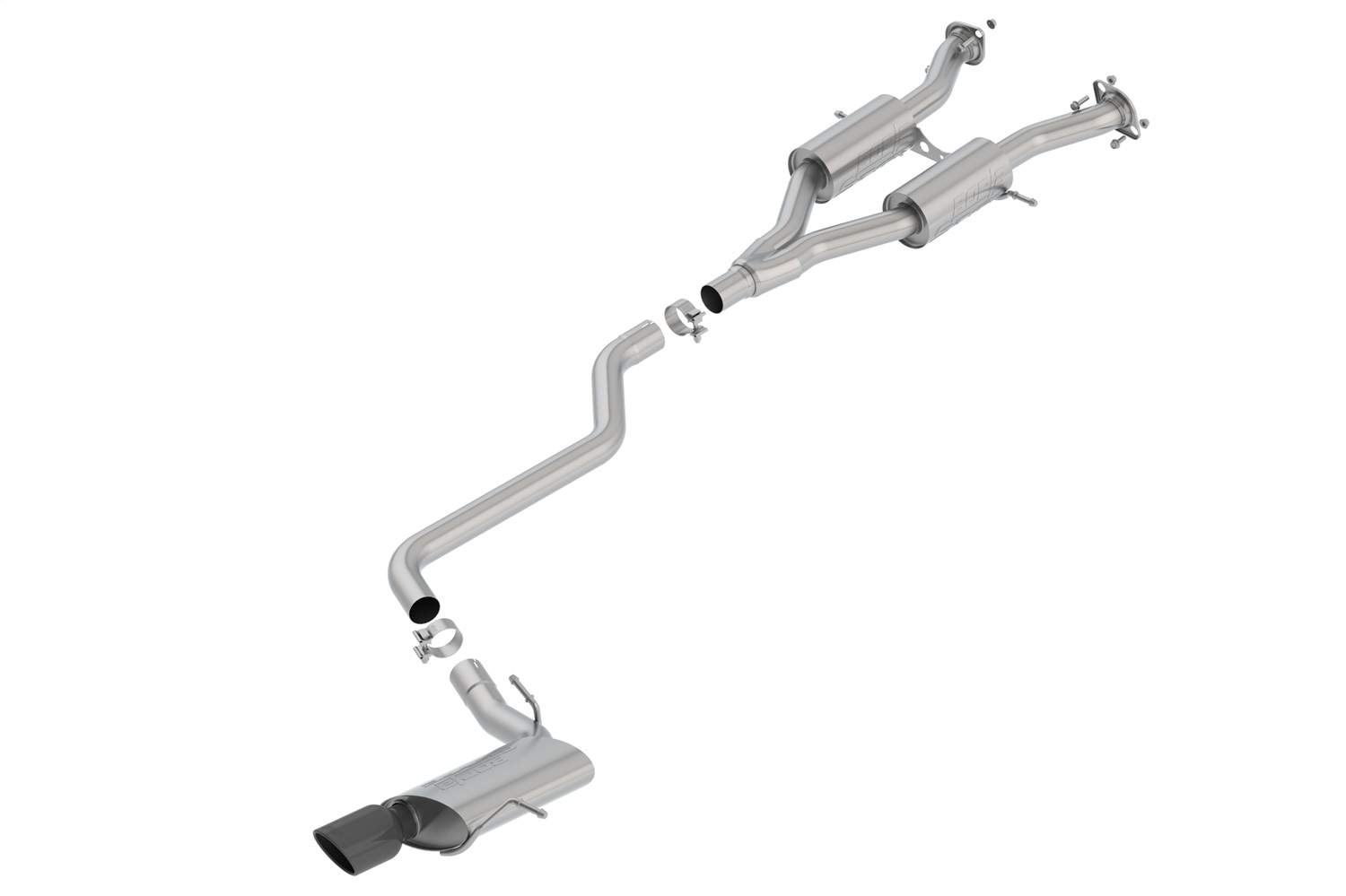 Borla Cat-Back Exhaust System - S-Type - 140748BC