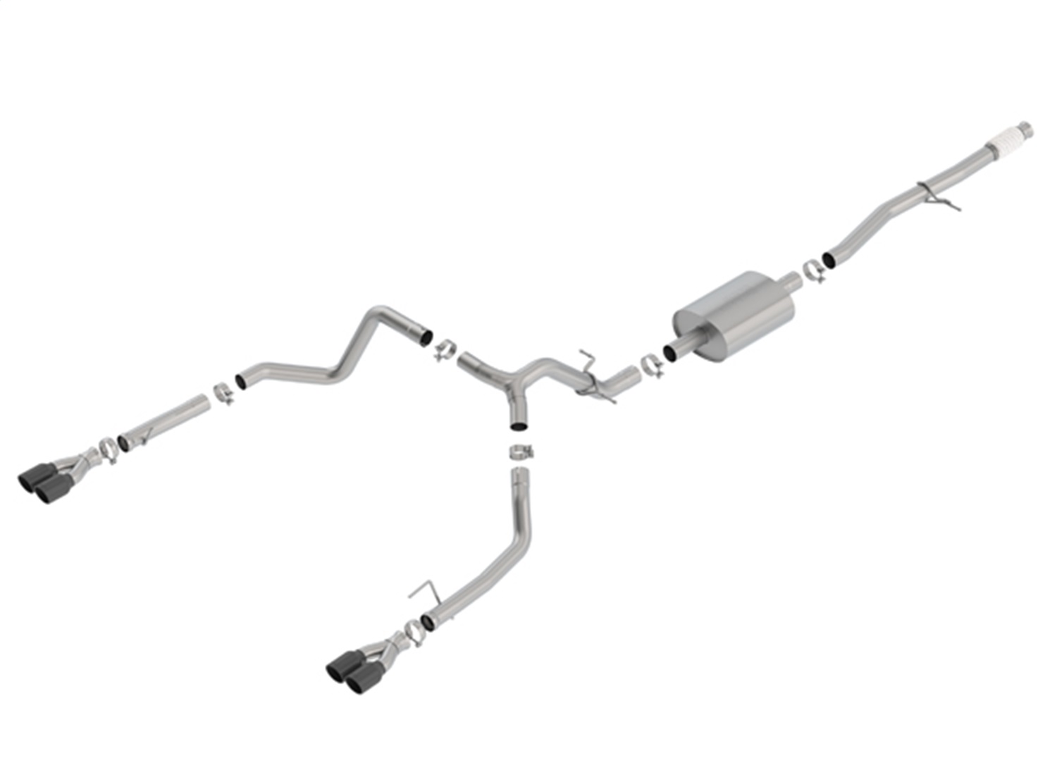 Borla Cat-Back Exhaust System - S-Type - 140770BC