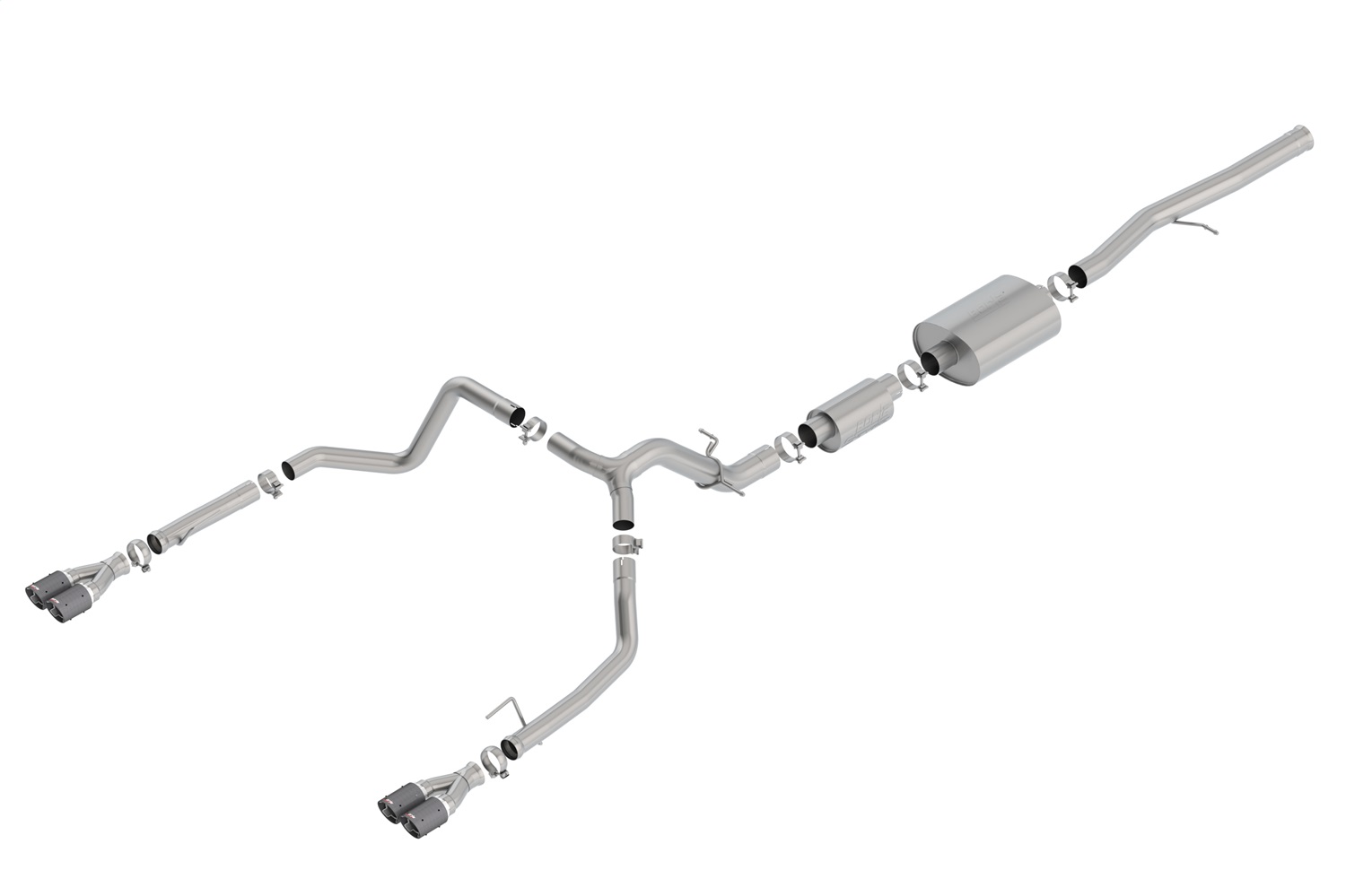 Borla Cat-Back Exhaust System - S-Type - 140774CF