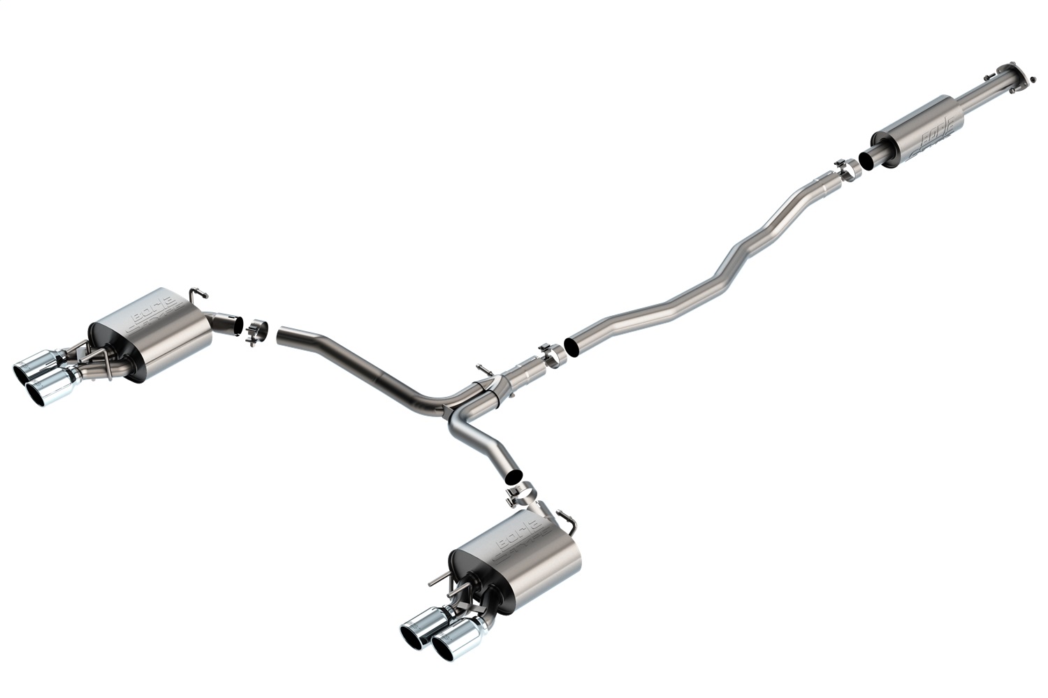 Borla Fit 18-20 Toyota Camry XSE Cat Back S-Type Exhaust 3.5in Tip