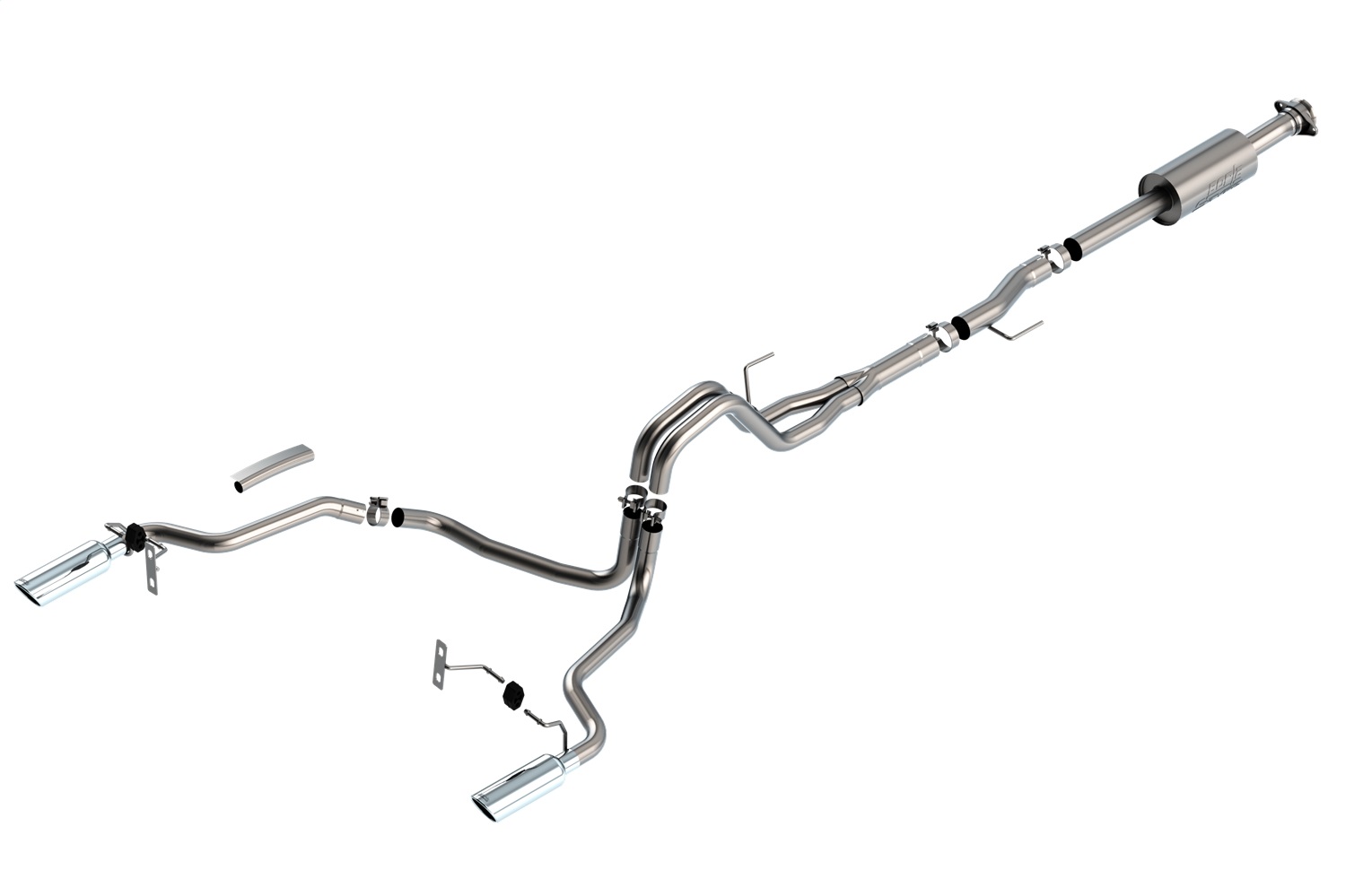 Borla 140863 S-Type Cat-Back Exhaust System Fits 21-24 F-150