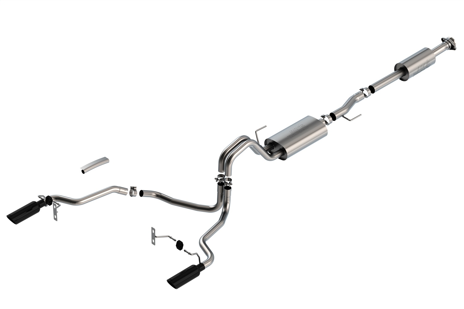 Borla 140865BC Touring Cat-Back Exhaust System Fits 21-23 F-150