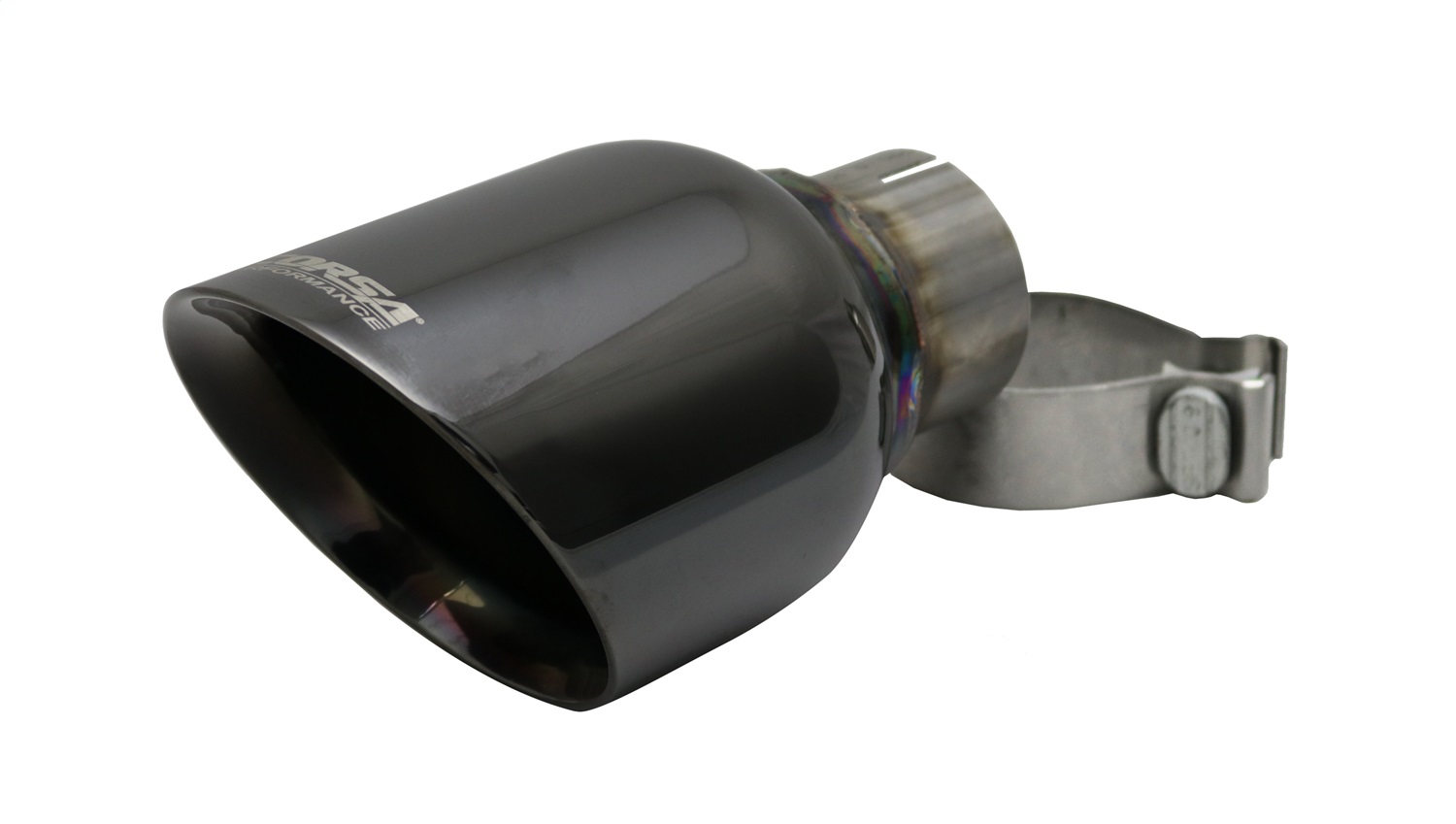 Corsa for Single Universal 2.5in Inlet / 4.5in Outlet Black PVD Pro-Series Tip