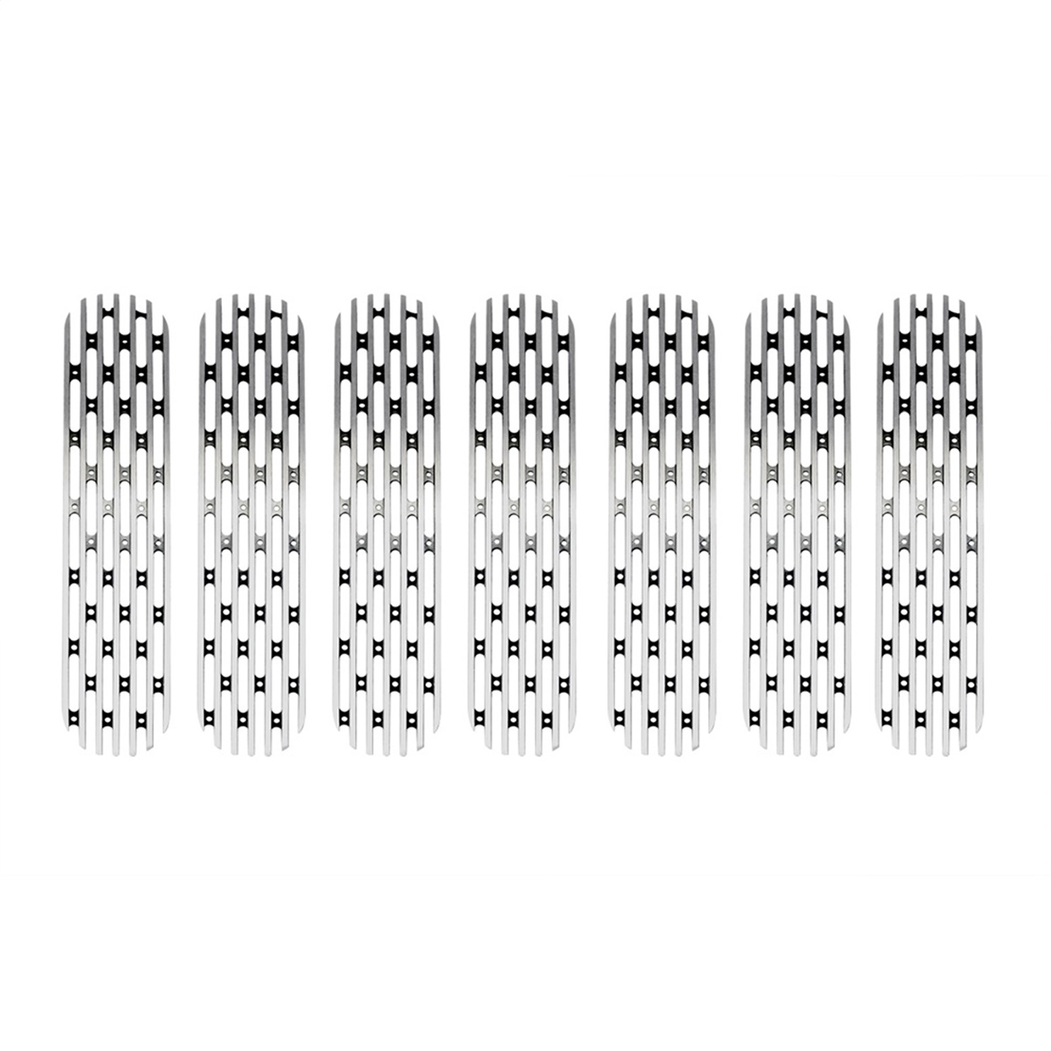 DV8 Offroad D-JP-190008-POLSH Grille Inserts Fits Wrangler (JK) Wrangler (JL)