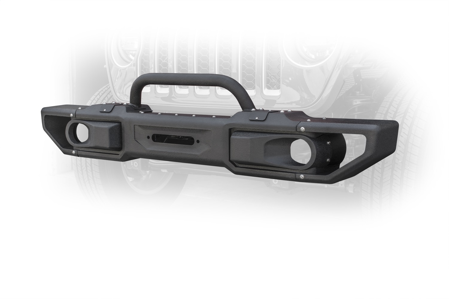 DV8 Offroad FBJL-10 Front Bumper Fits 18-22 Gladiator Wrangler (JL)