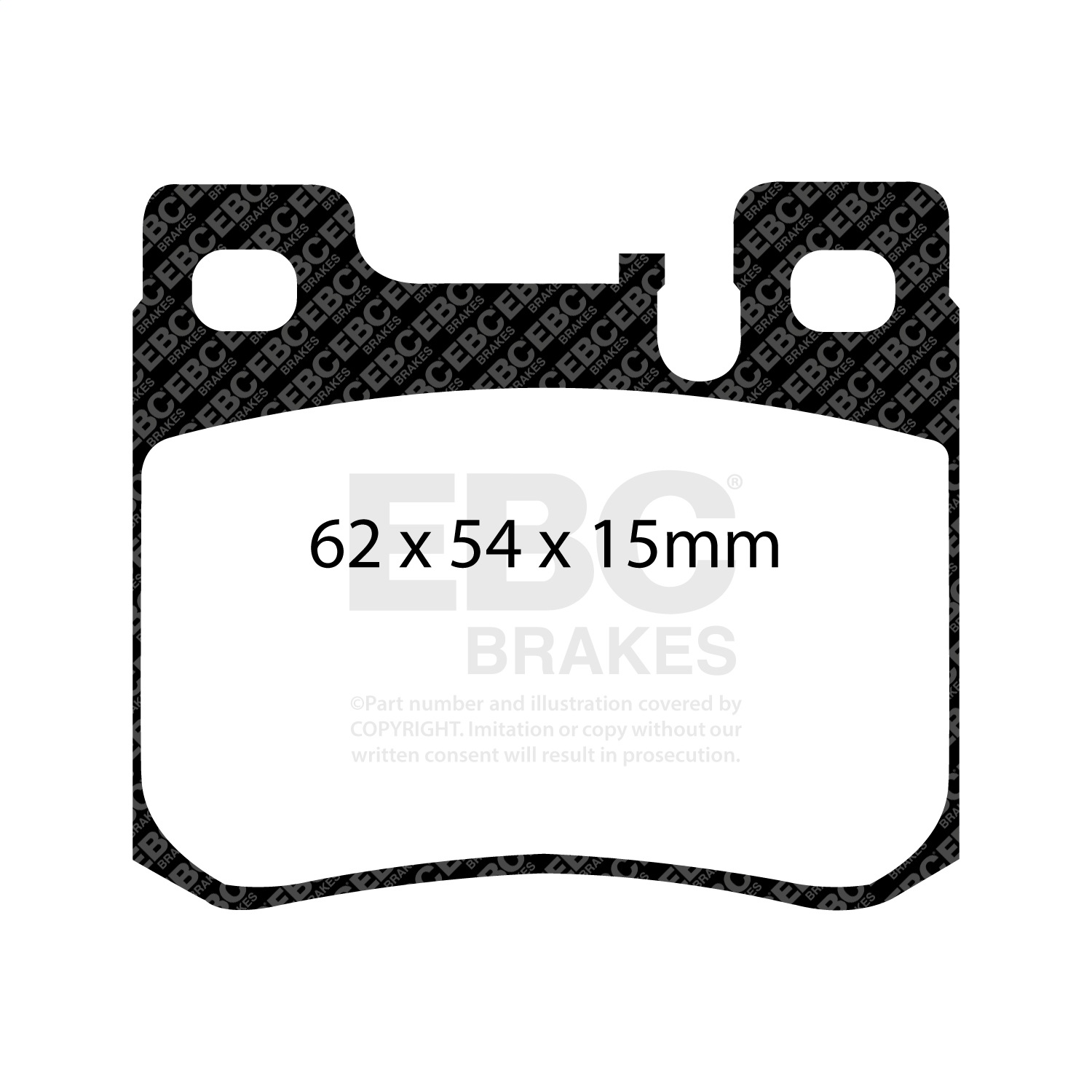 EBC Brakes UD620 Ultimax  Brake Pads Fits 94-95 C220