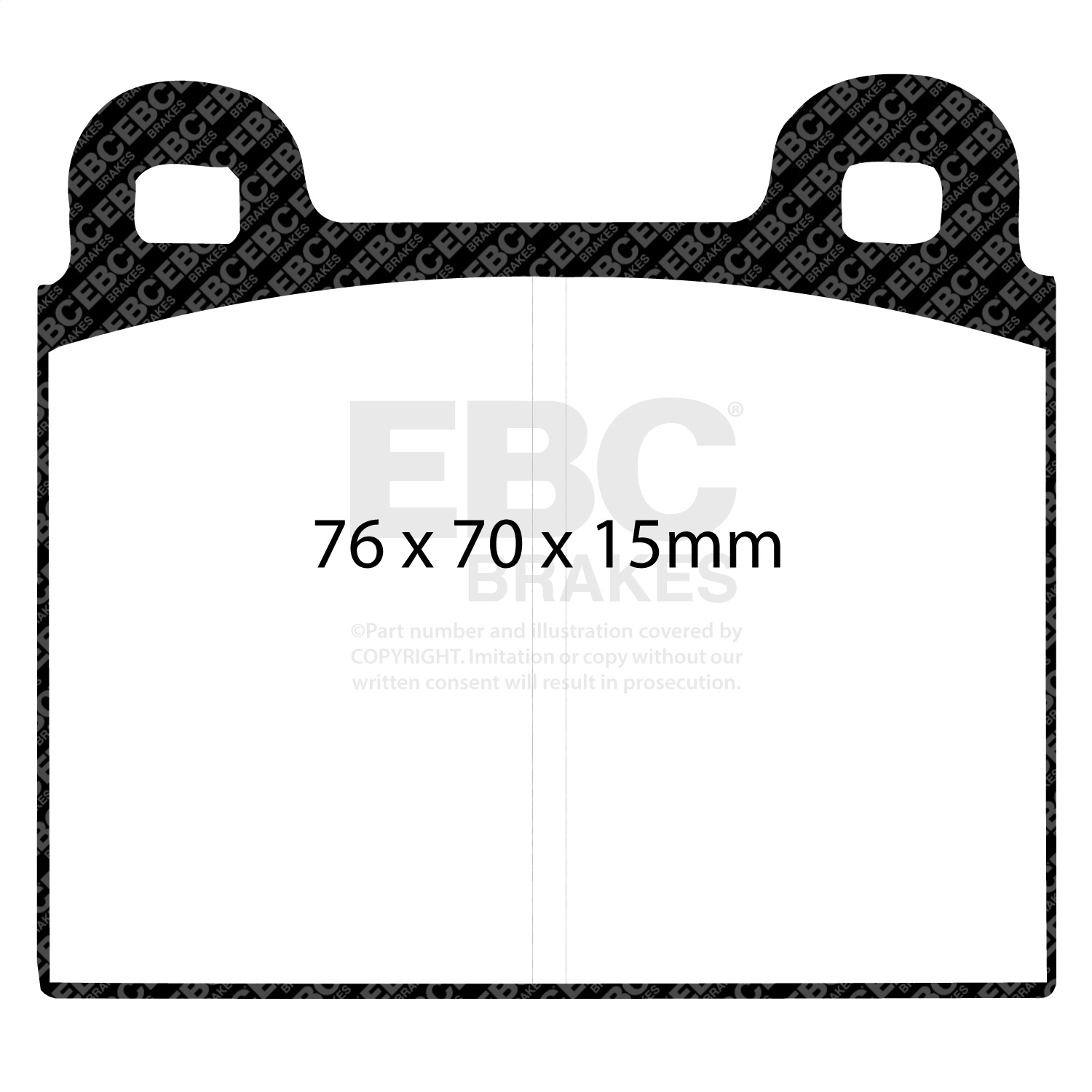 EBC Brakes UD045 Ultimax  Brake Pads