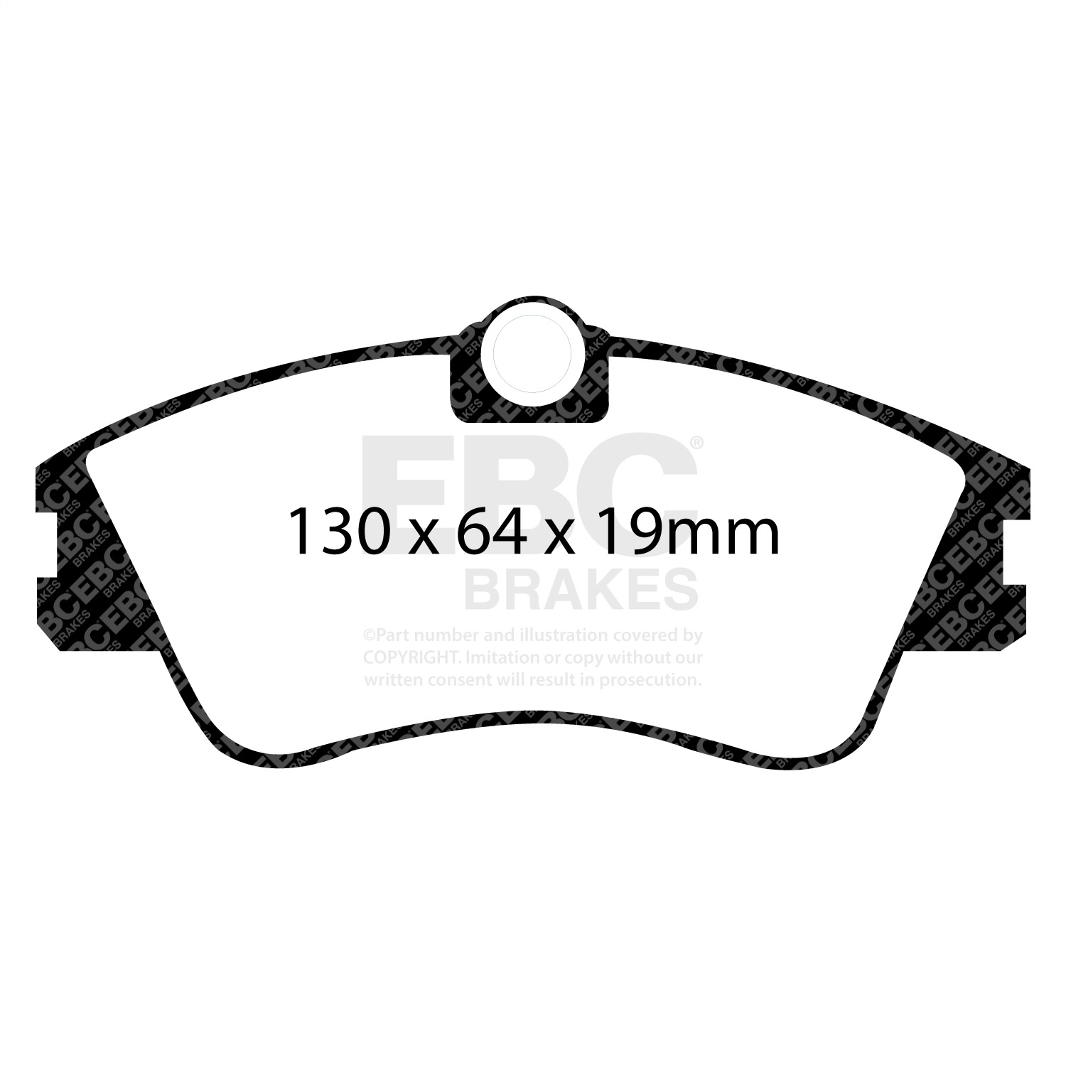 EBC Brakes UD638 Ultimax  Brake Pads Fits 93-00 EuroVan