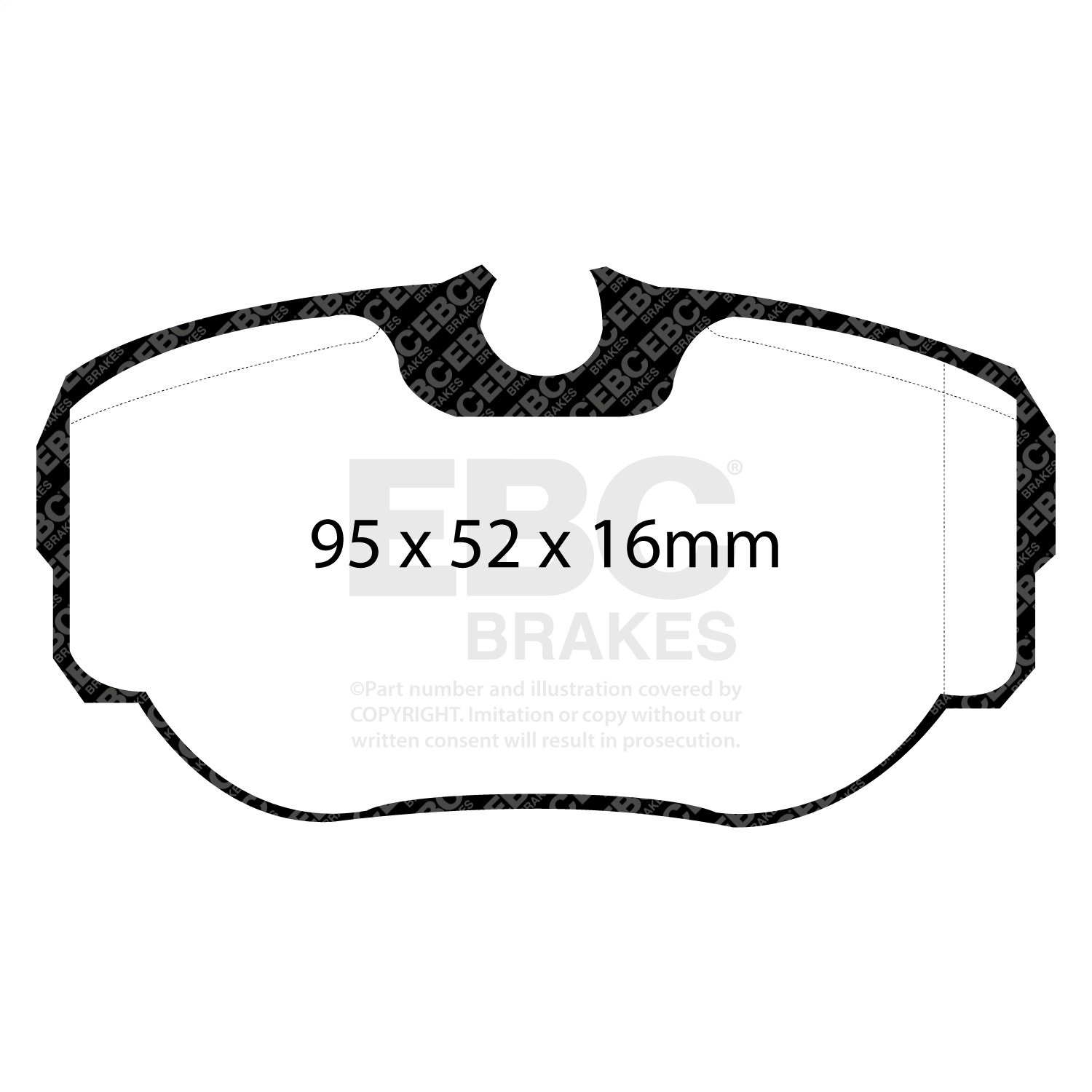 EBC Brakes UD493 Ultimax  Brake Pads