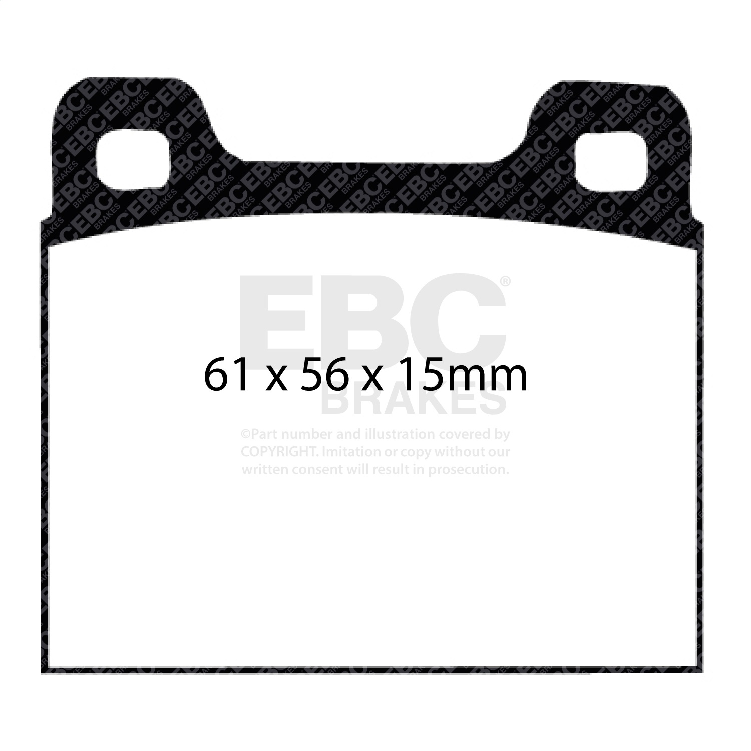 EBC Brakes UD031 Ultimax  Brake Pads