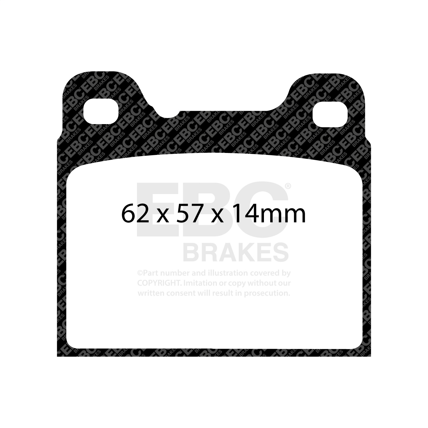 EBC Brakes UD541 Ultimax  Brake Pads Fits 91-97 740 940 960