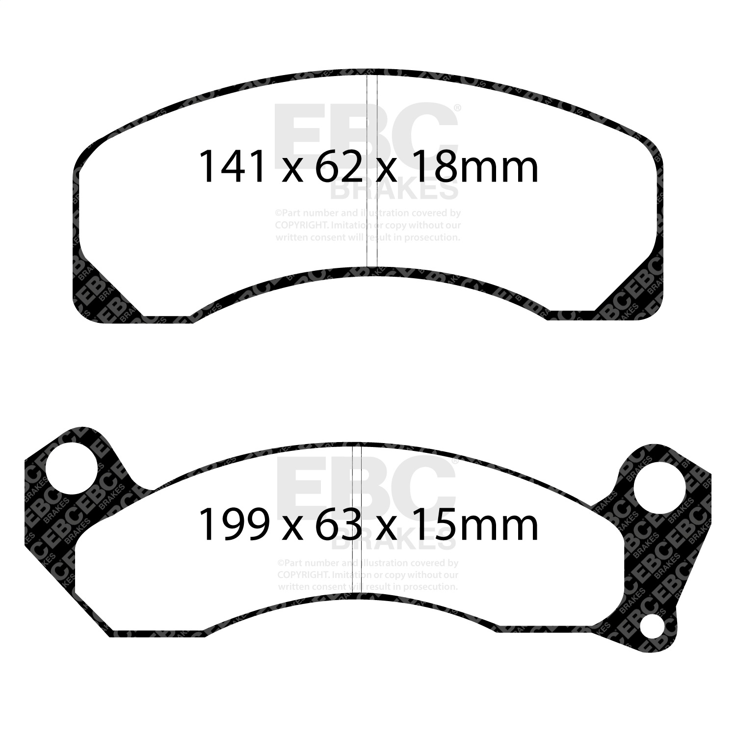 EBC Brakes UD200 Ultimax  Brake Pads