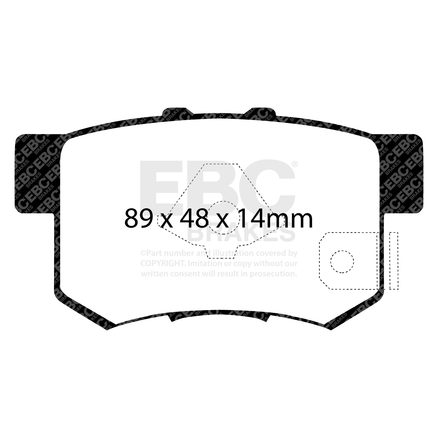 EBC Brakes UD537 Ultimax  Brake Pads