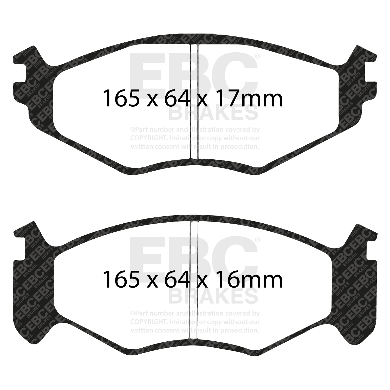 EBC Brakes UD522 Ultimax  Brake Pads