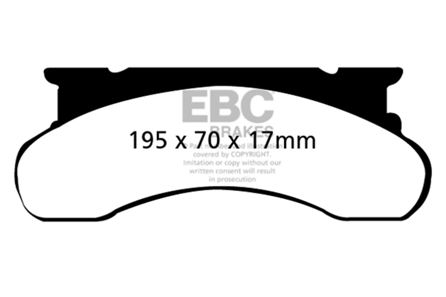 EBC Brakes UD120 Ultimax  Brake Pads