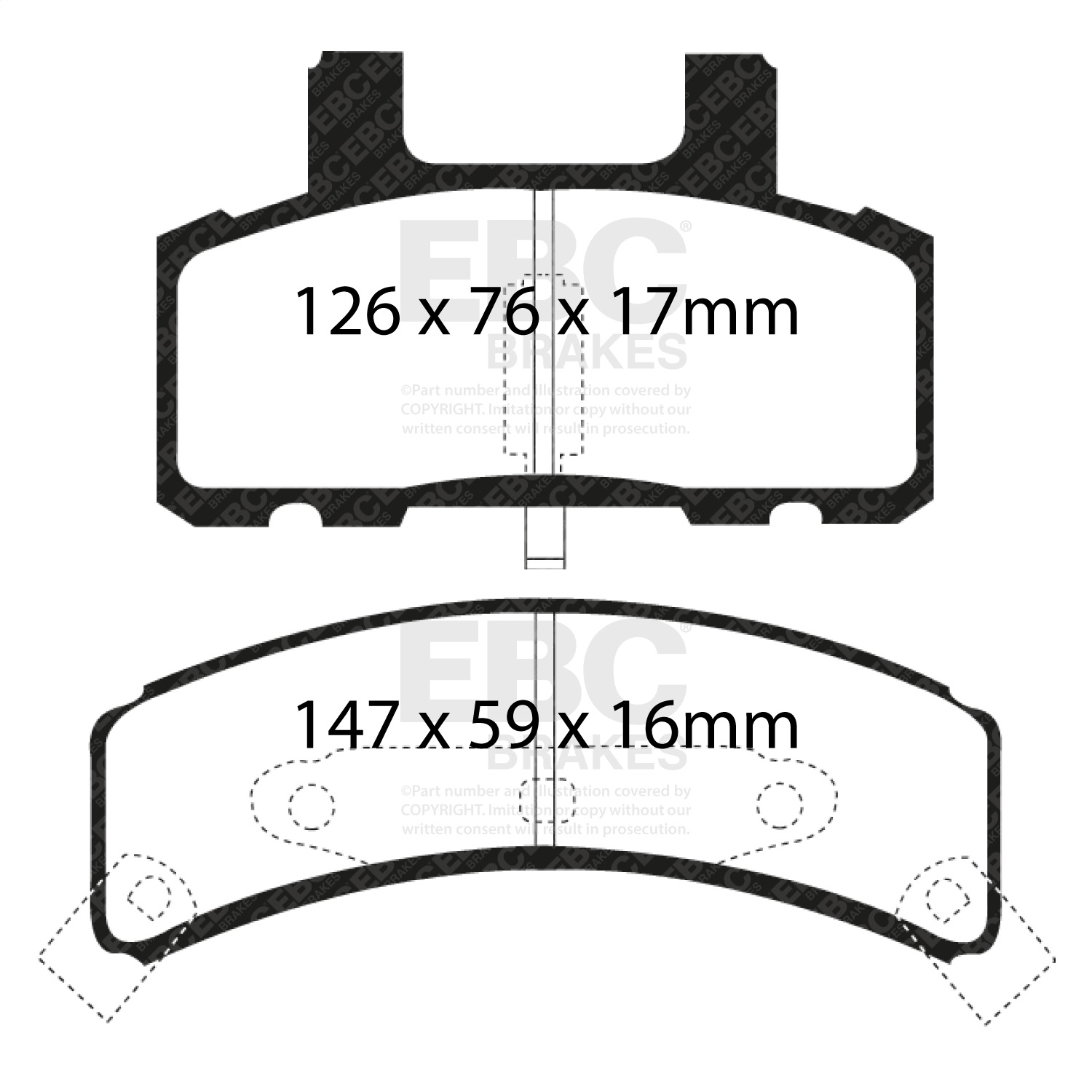 EBC Brakes UD369 Ultimax  Brake Pads