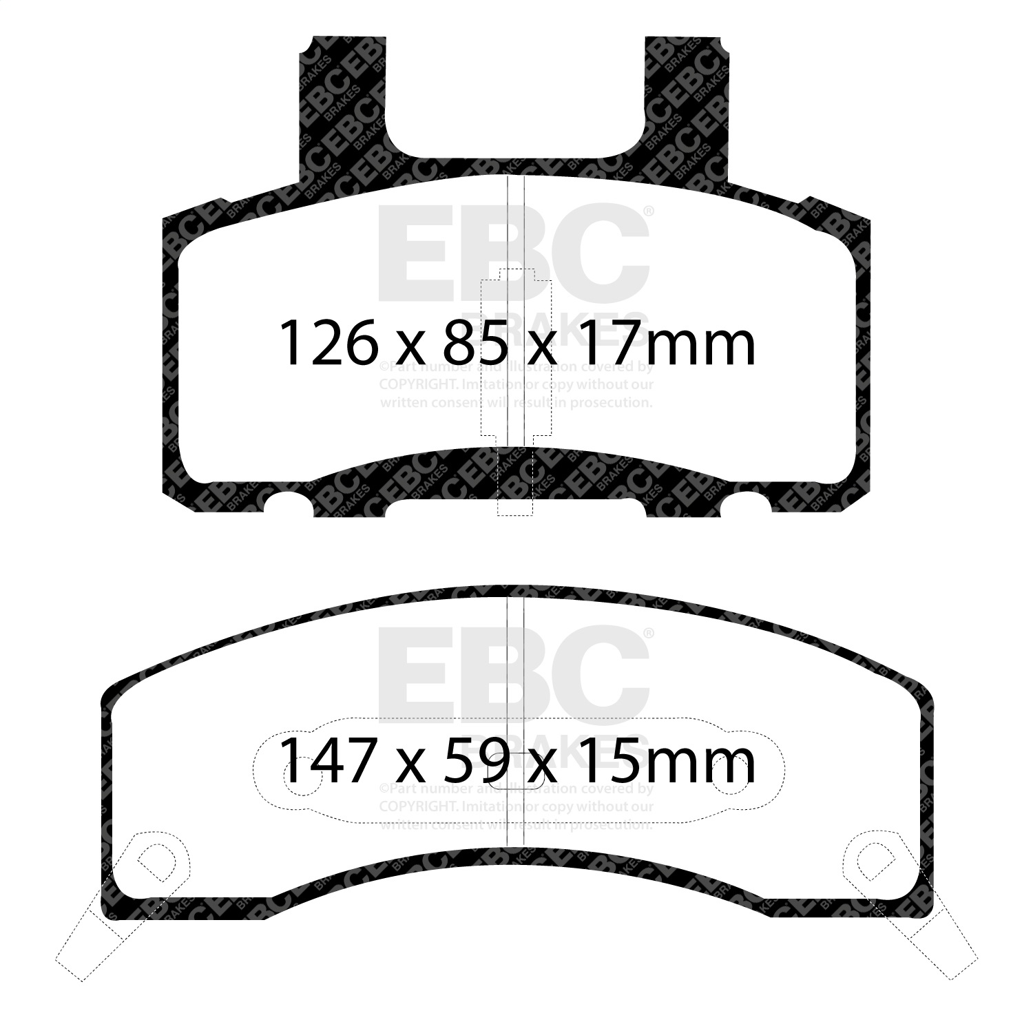 EBC Brakes UD370 Ultimax  Brake Pads