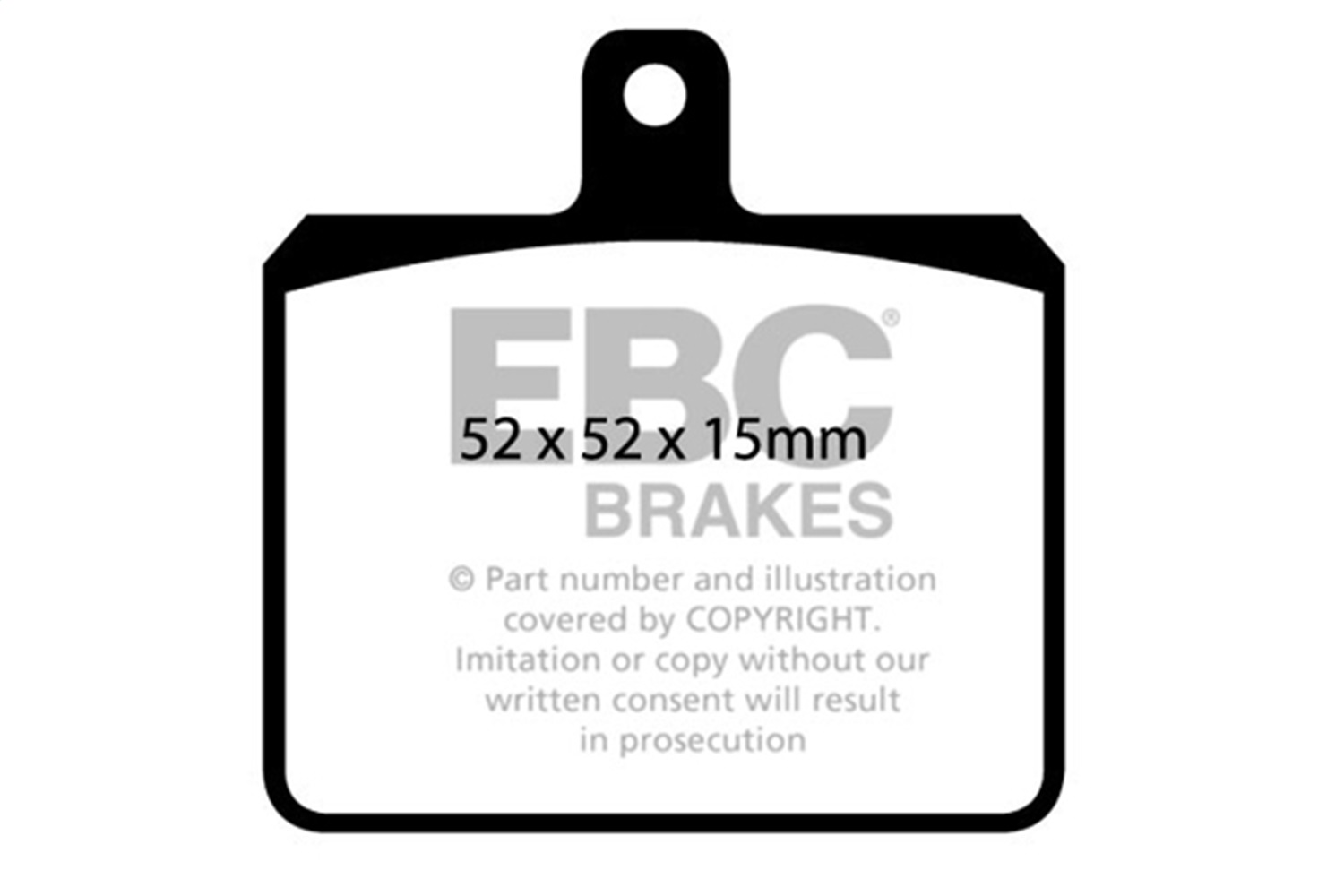 EBC Brakes UD2136 Ultimax  Brake Pads Fits 19-23 XC40