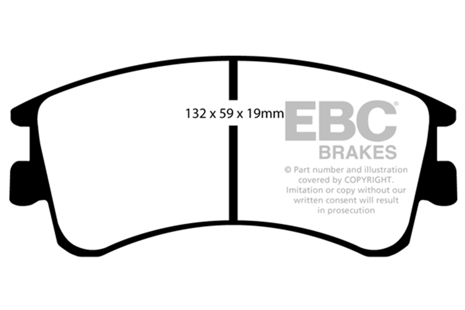 EBC Brakes UD957 Ultimax  Brake Pads Fits 03-05 6