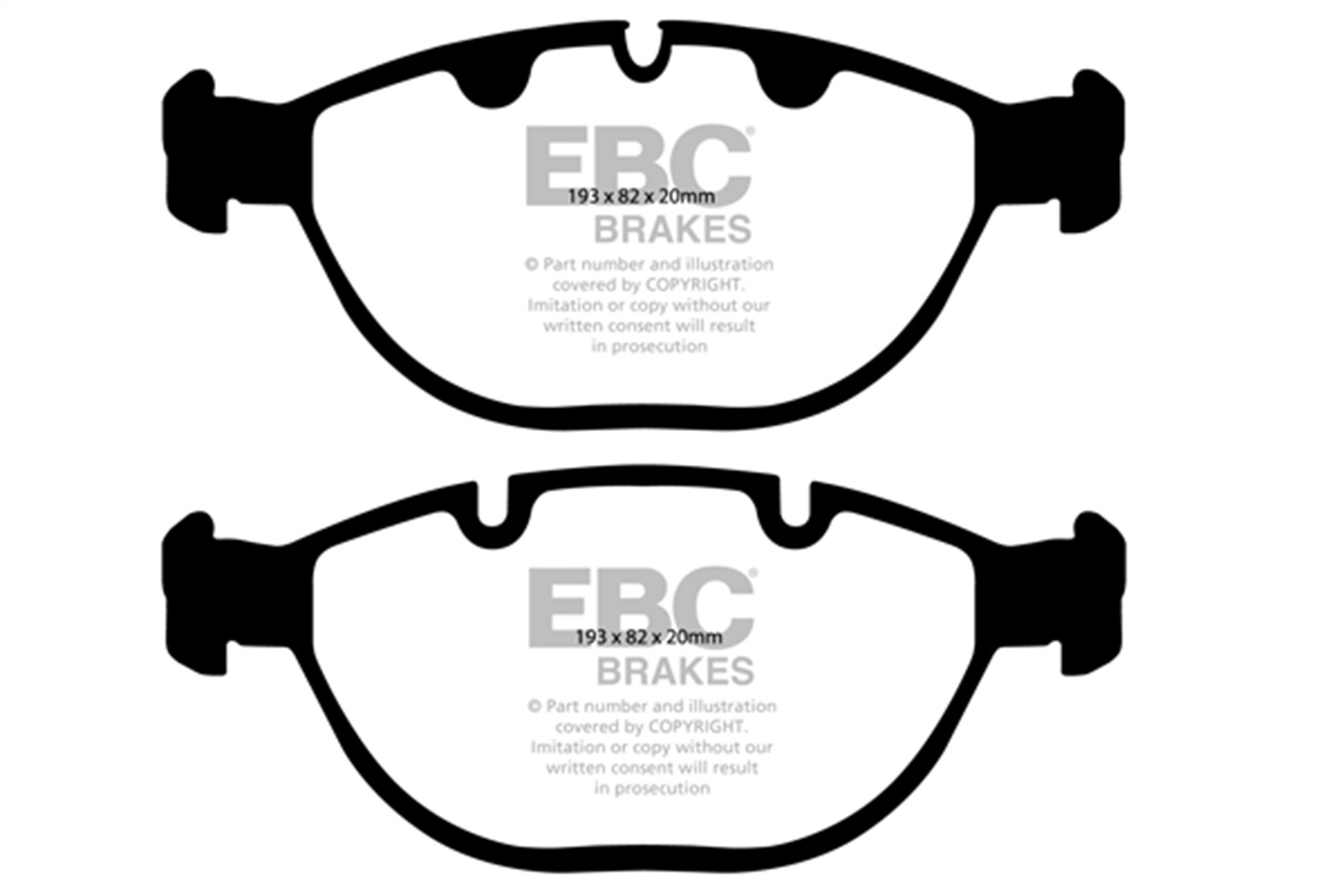 EBC Brakes UD920 Ultimax  Brake Pads Fits 02-06 X5