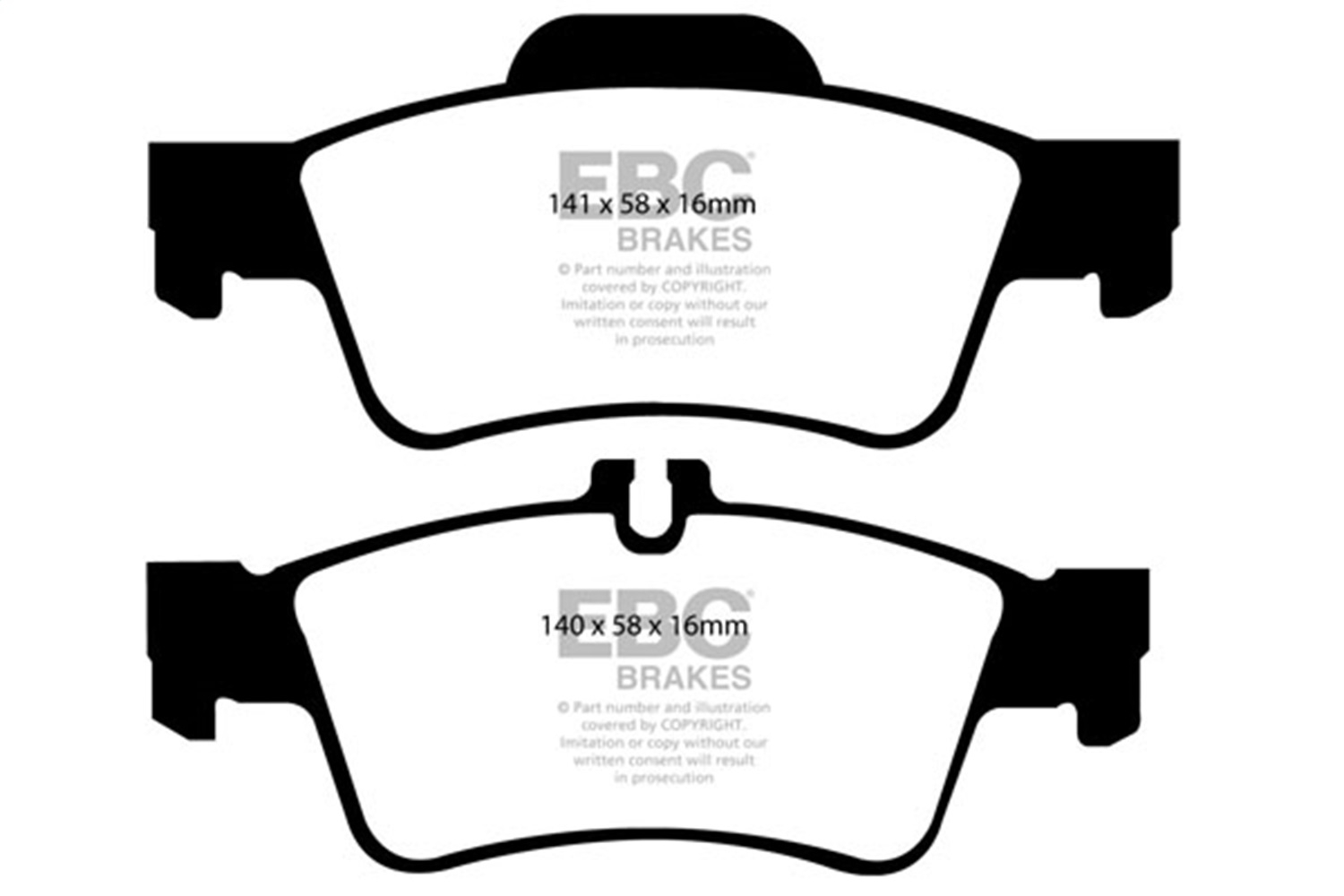 EBC Brakes UD986 Ultimax  Brake Pads