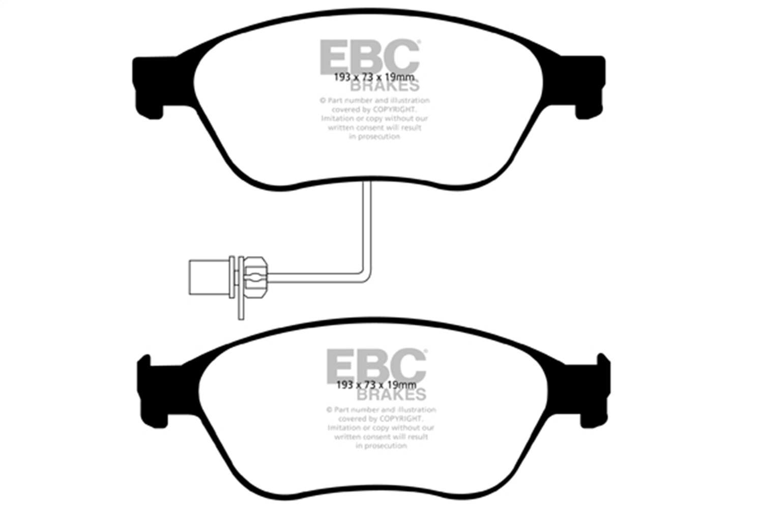 EBC Brakes UD1024 Ultimax  Brake Pads Fits 04-06 Phaeton