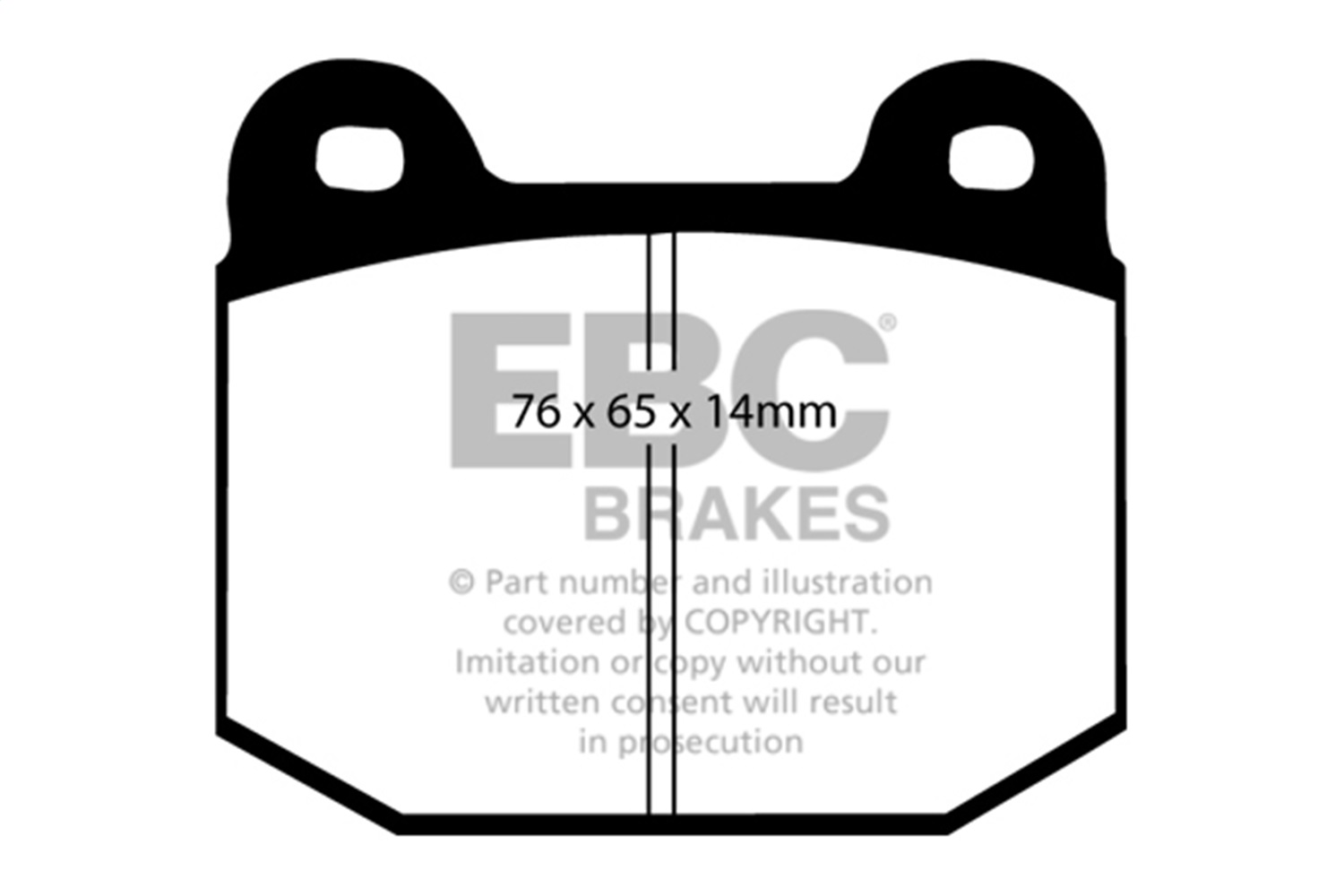 EBC Brakes UD961 Ultimax  Brake Pads