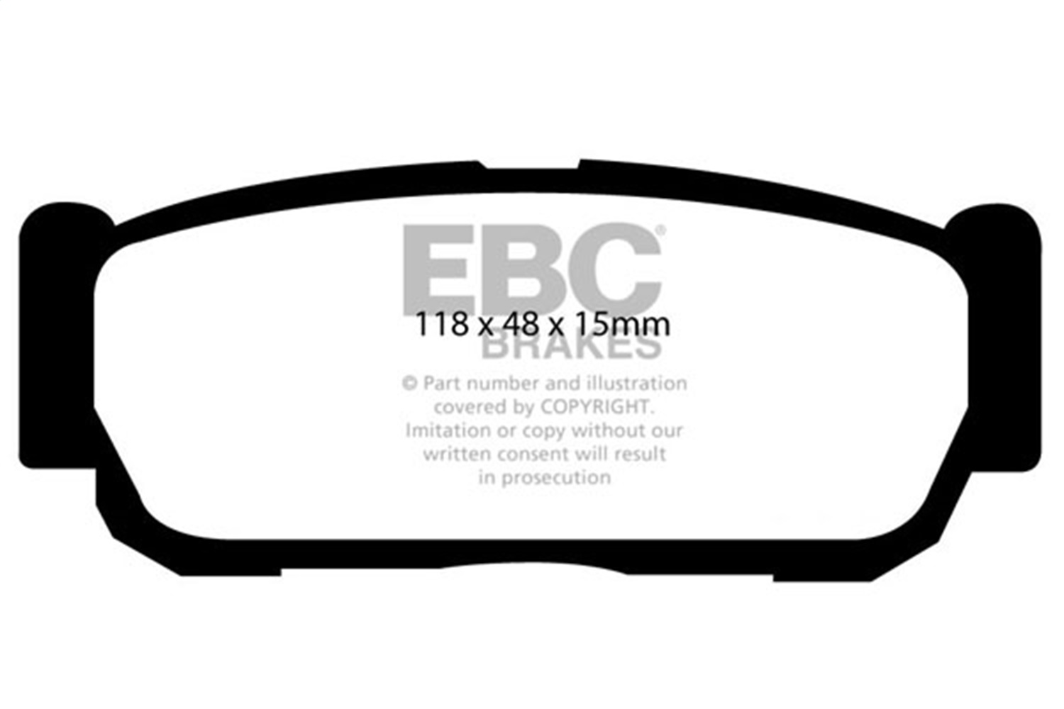 EBC Brakes UD954 Ultimax  Brake Pads Fits 06-07 Entourage Sedona