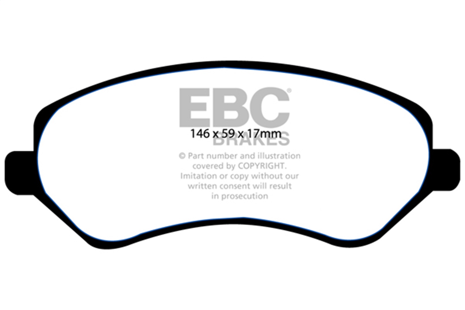 EBC Brakes UD856 Ultimax  Brake Pads