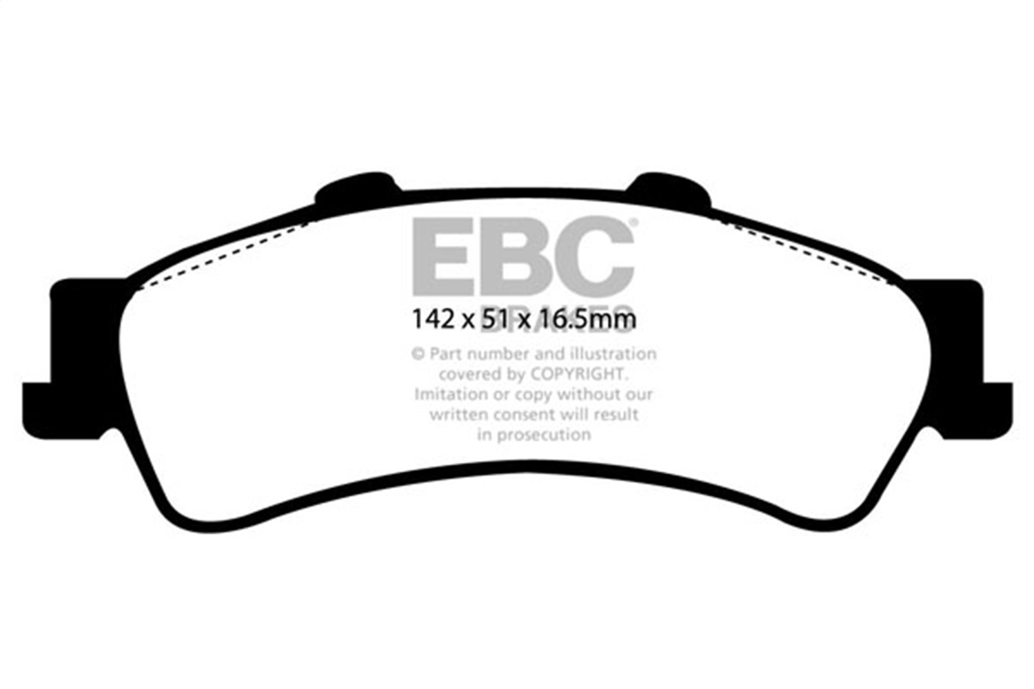 EBC Brakes UD792 Ultimax  Brake Pads