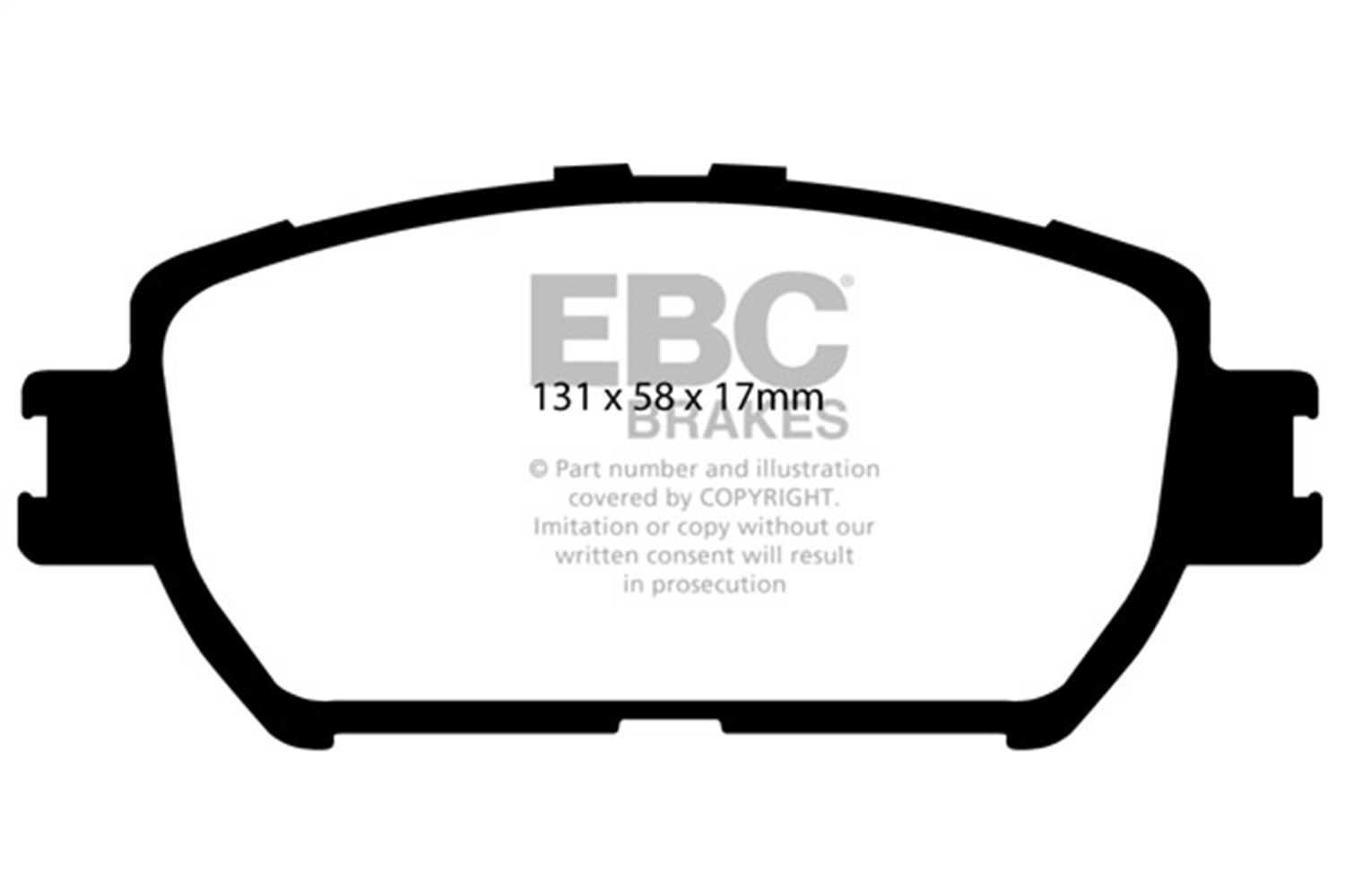 EBC DP41642R - Yellowstuff Front Brake Pads