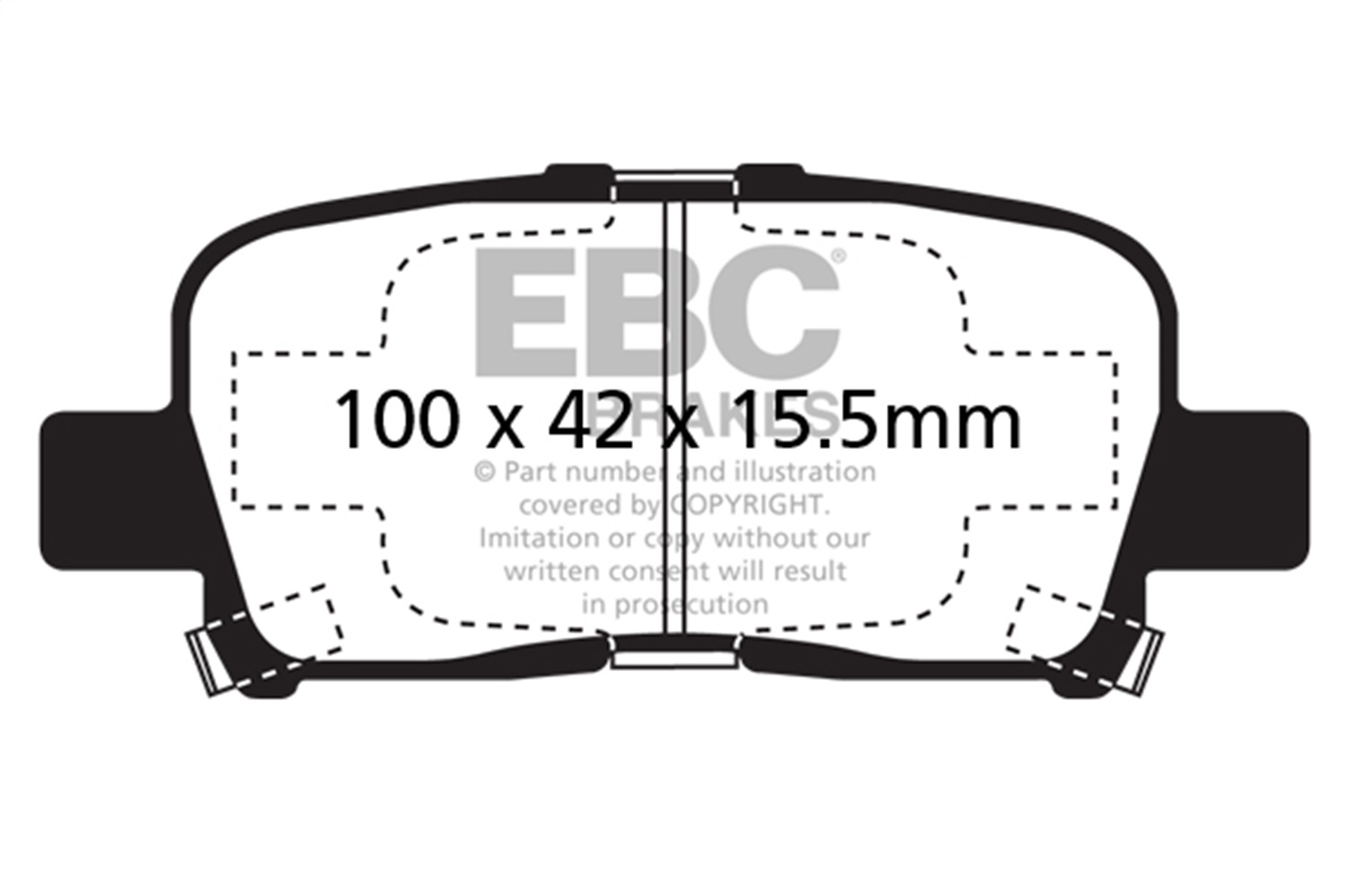 EBC Brakes UD865 Ultimax  Brake Pads Fits 01-08 MDX Odyssey Pilot