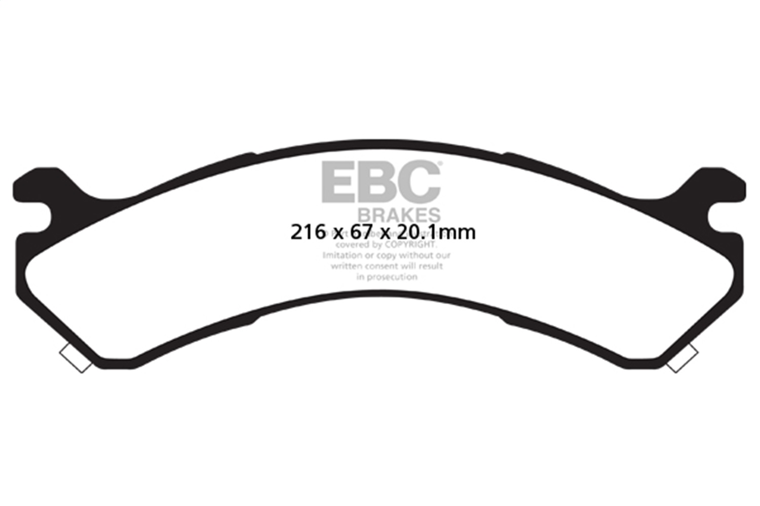 EBC Brakes UD909 Ultimax  Brake Pads