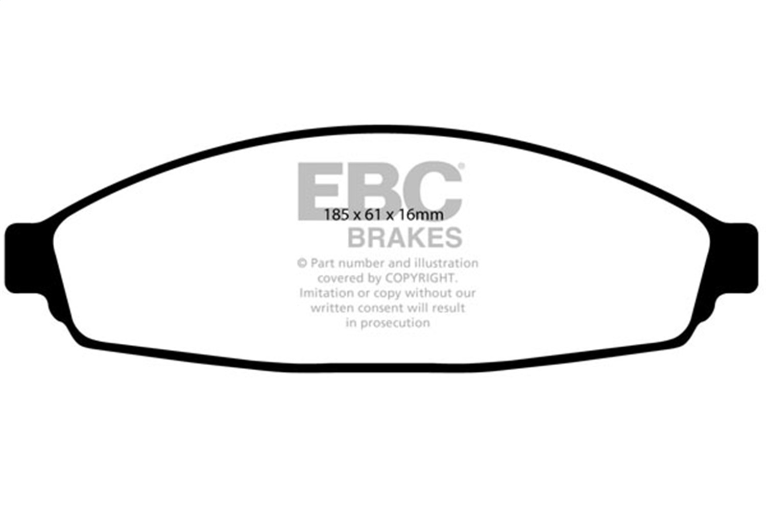 EBC Brakes UD931 Ultimax  Brake Pads