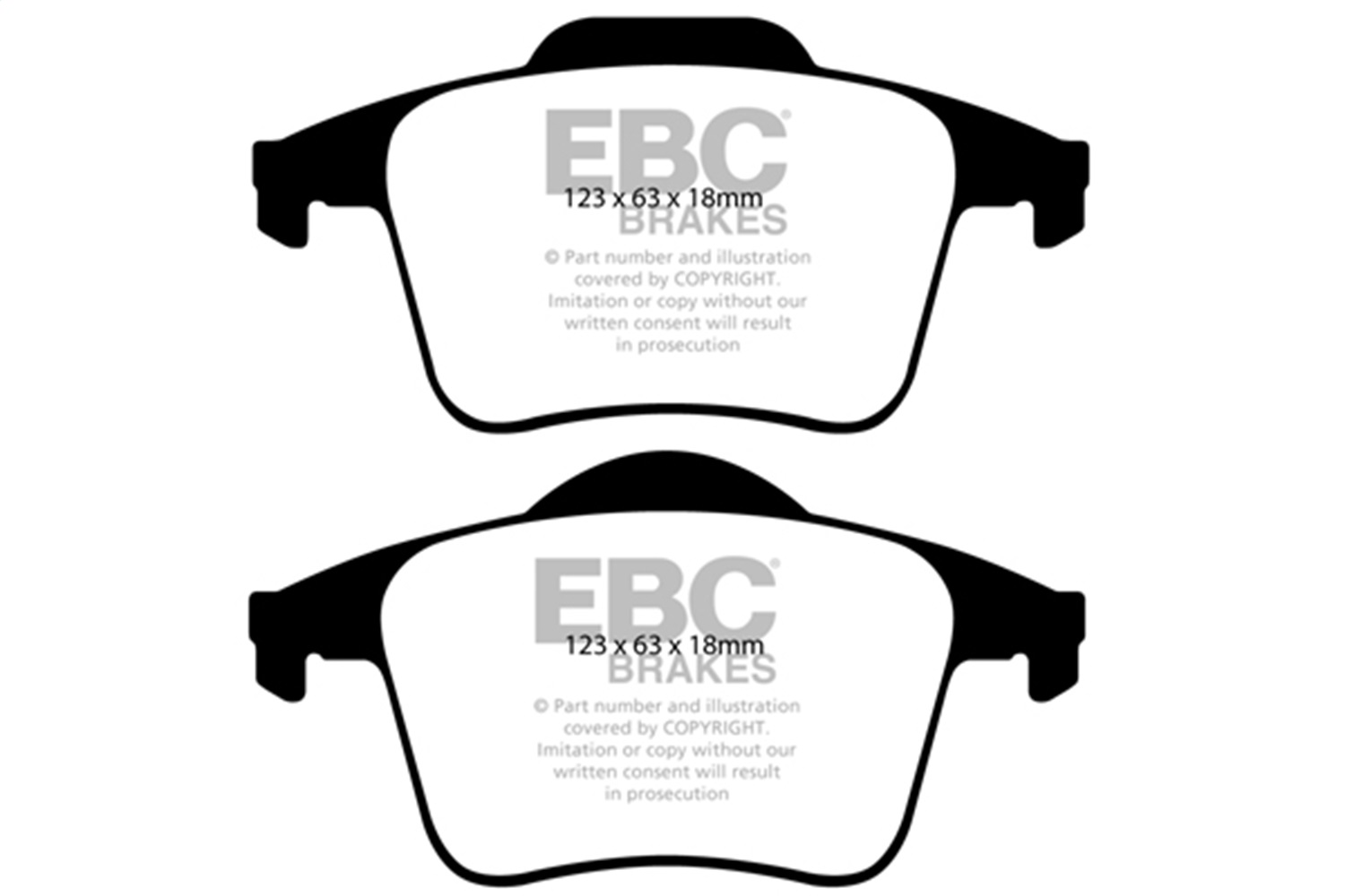 EBC Brakes UD980 Ultimax  Brake Pads Fits 03-14 XC90