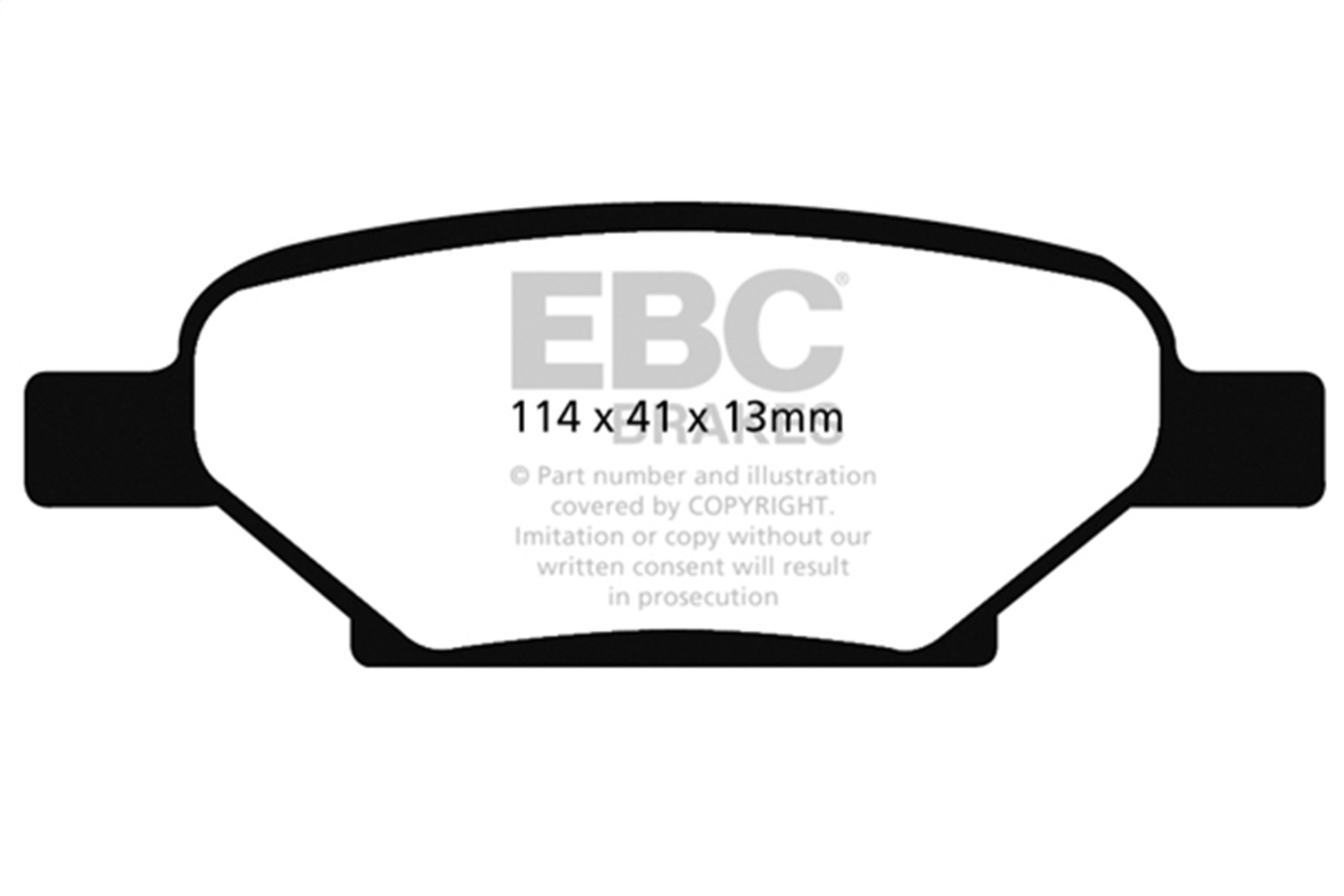 EBC Brakes UD1033 Ultimax  Brake Pads