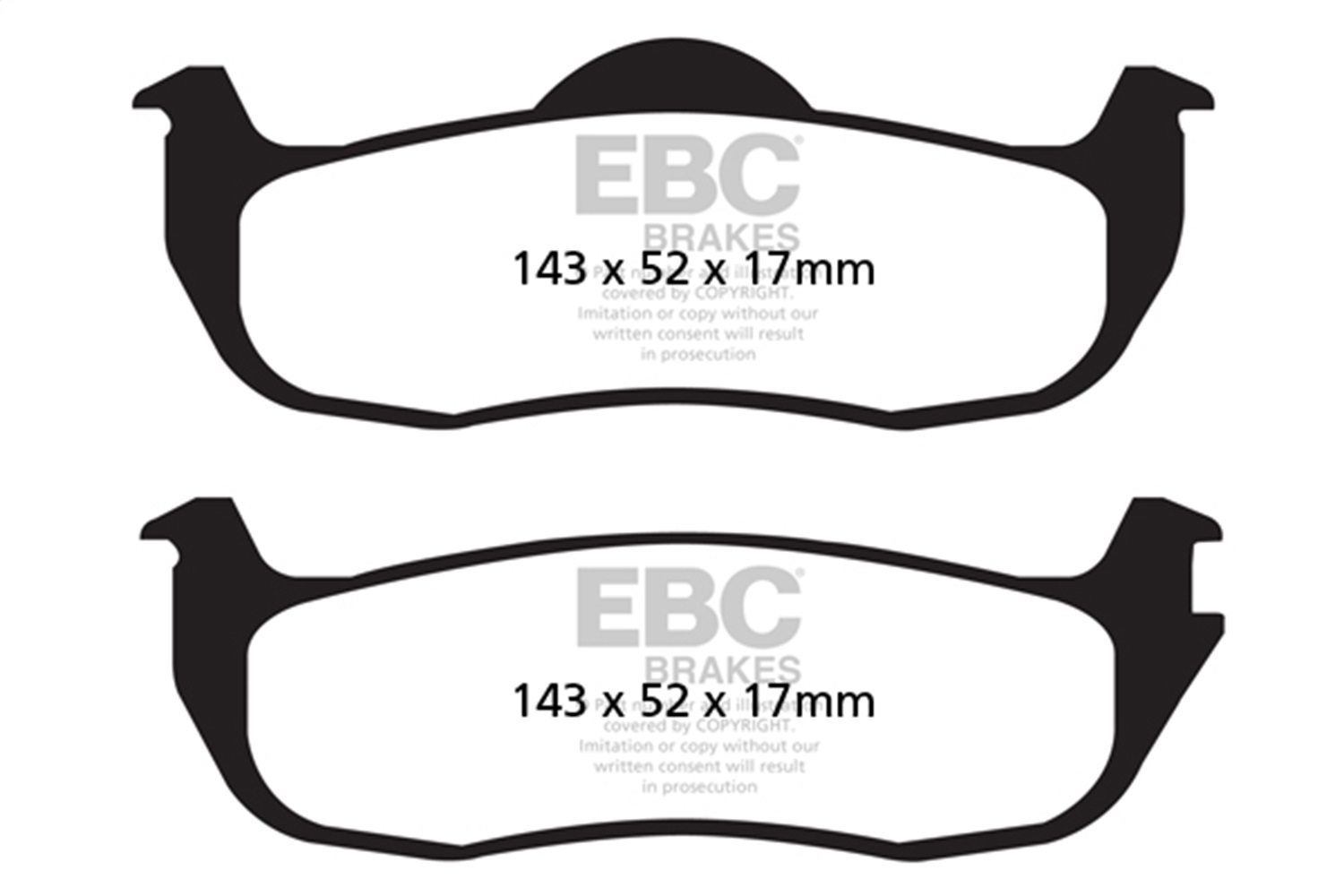 EBC Brakes UD1041 Ultimax  Brake Pads Fits Armada Armada (Pathfinder) QX56 TITAN