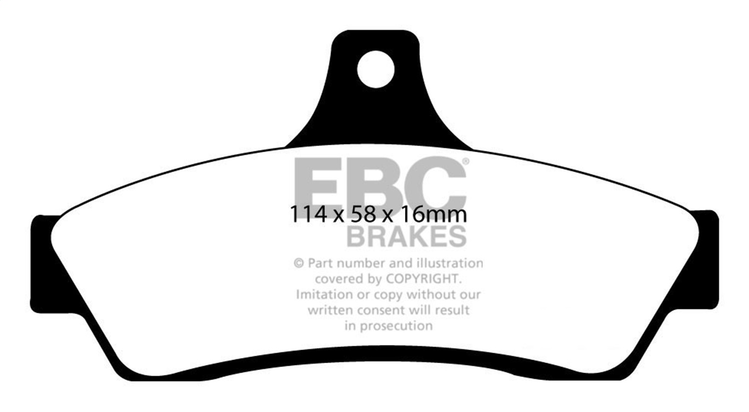 EBC Brakes UD1048 Ultimax  Brake Pads Fits 04-06 GTO