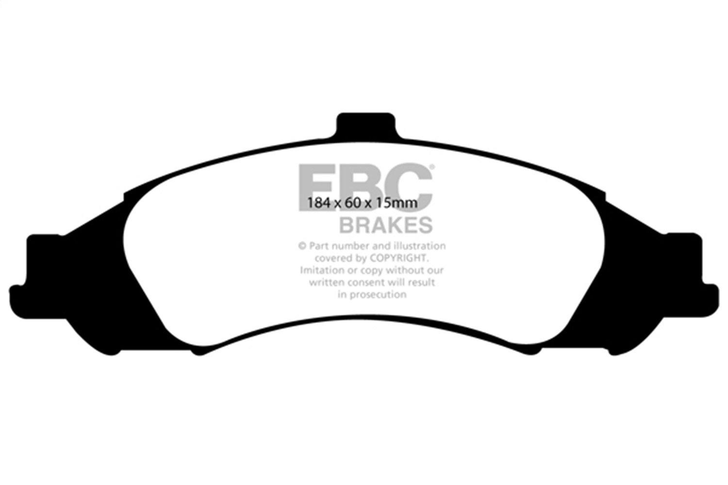 EBC Brakes UD1043 Ultimax  Brake Pads Fits 04 GTO