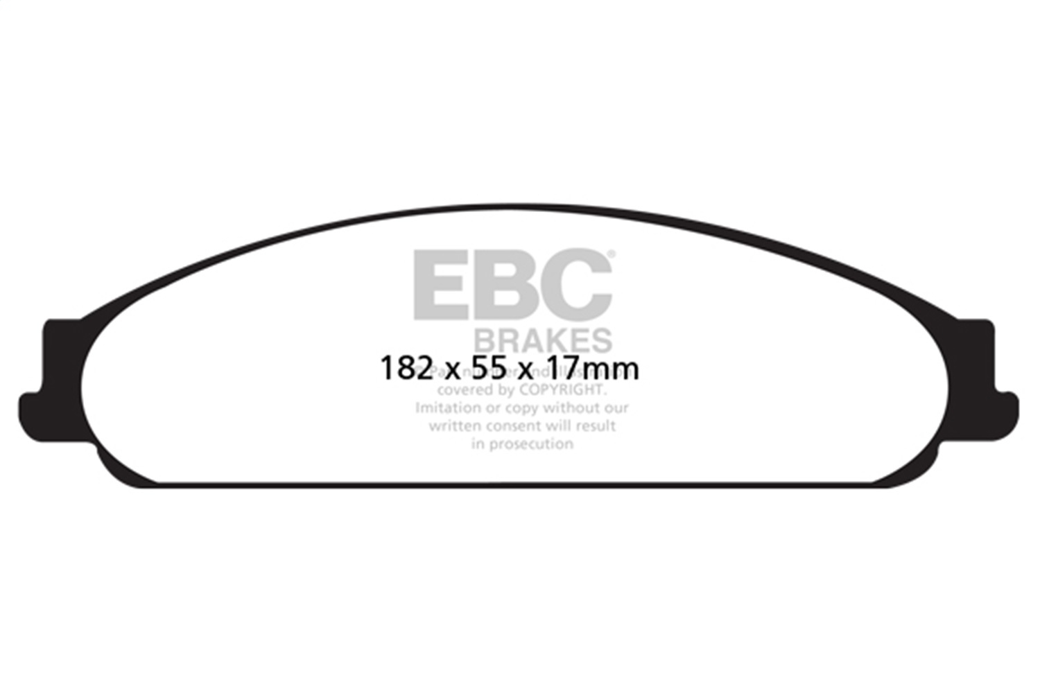 EBC Brakes DP21730 Greenstuff 2000 Series Sport Brake Pads