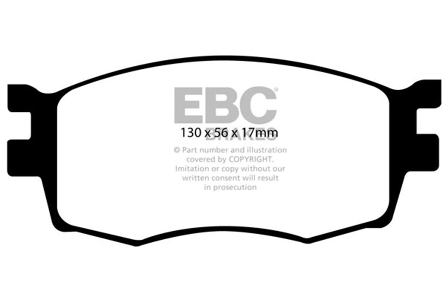 EBC Brakes DP21768 Greenstuff 2000 Series Sport Brake Pads Fits Accent Rio Rio5