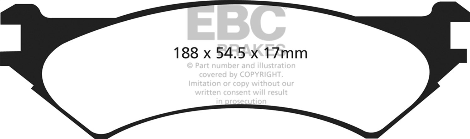 EBC Brakes UD802 Ultimax  Brake Pads