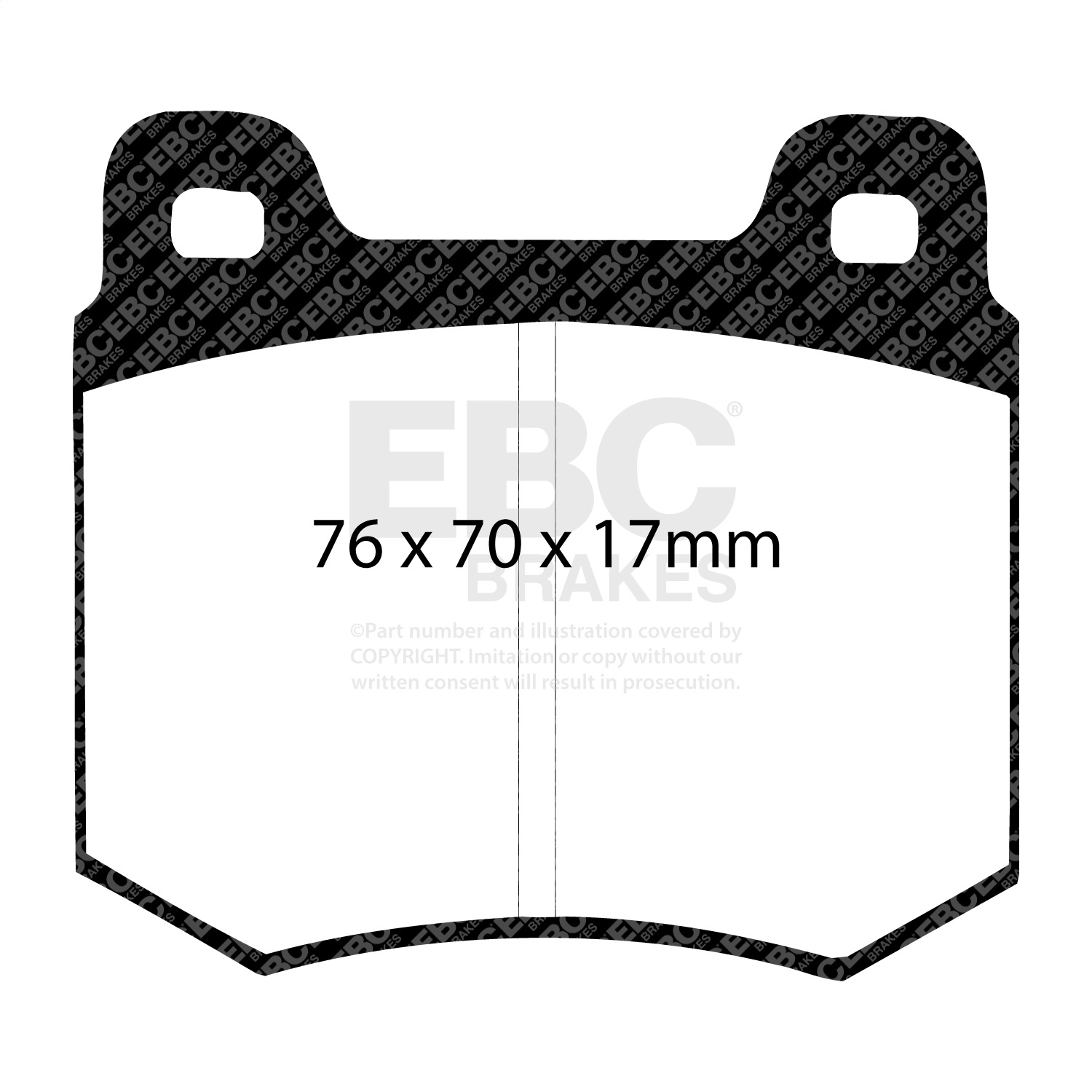 EBC Brakes UD2179 Ultimax  Brake Pads Fits 19-23 1500 Grand Wagoneer Wagoneer