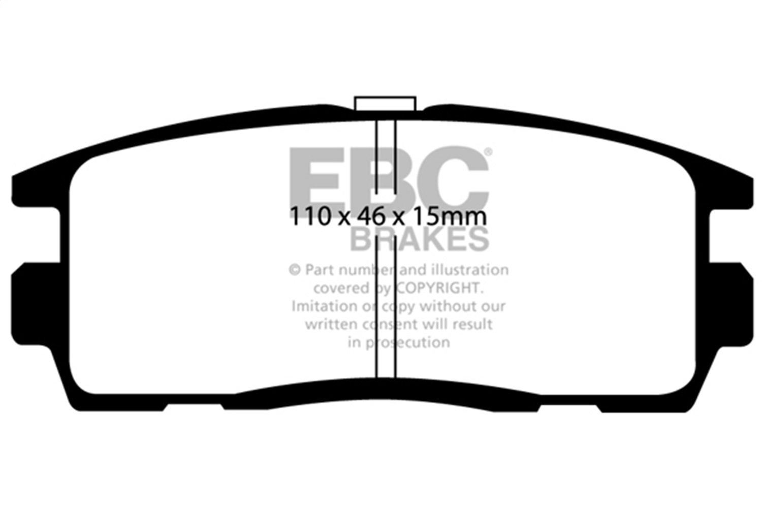 EBC Brakes UD1275 Ultimax  Brake Pads Fits Equinox Terrain Torrent Vue XL-7