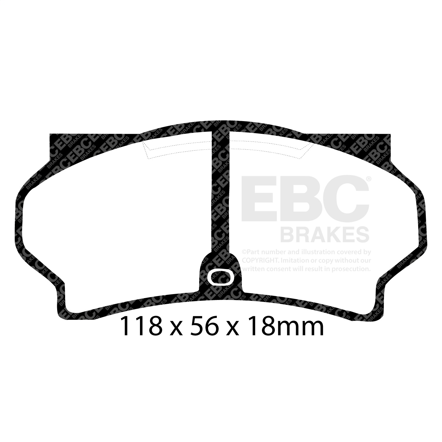 EBC Brakes UD9181 Ultimax  Brake Pads Fits 08-16 335i 335i xDrive 335xi Z4