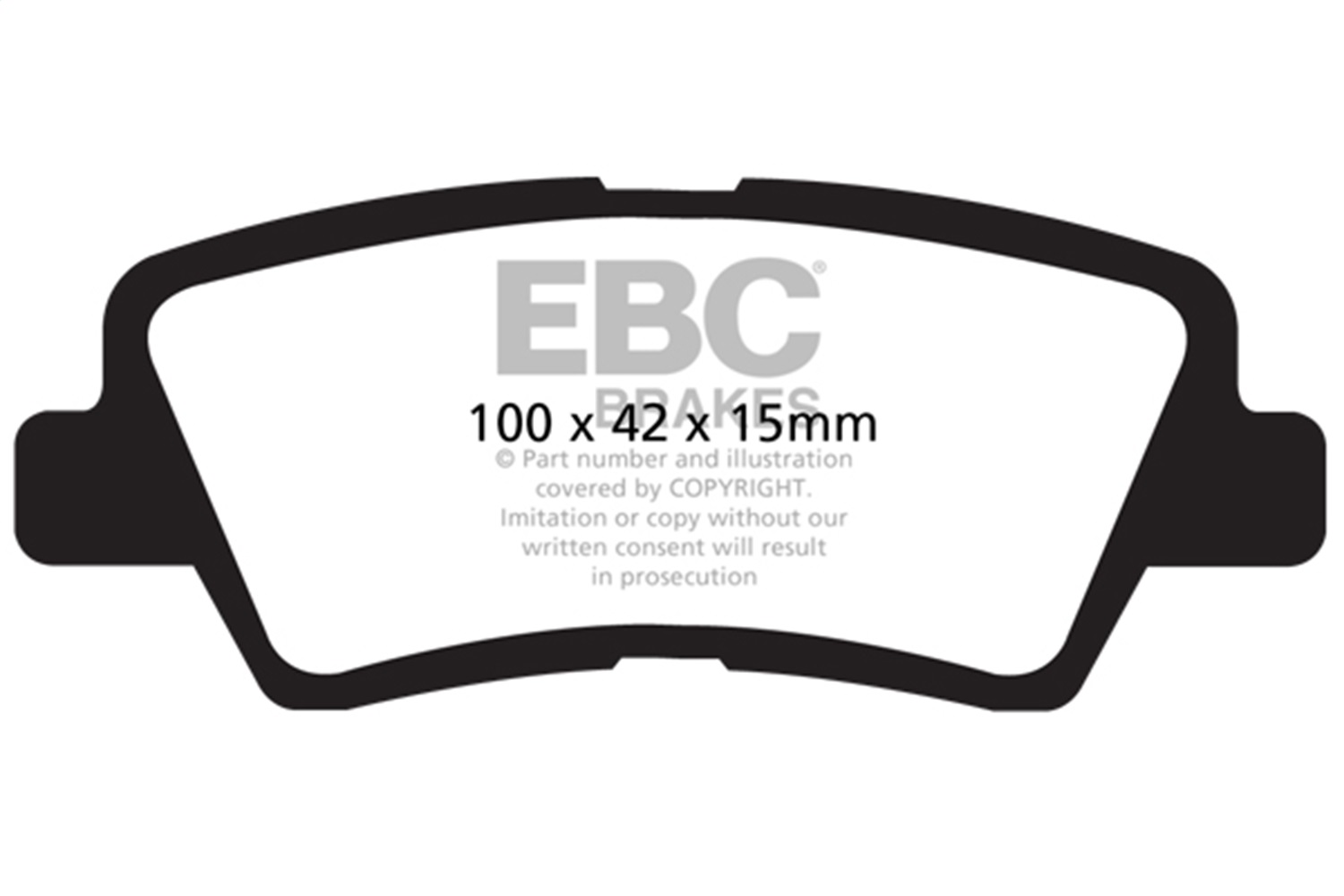 EBC Brakes UD1544 Ultimax  Brake Pads